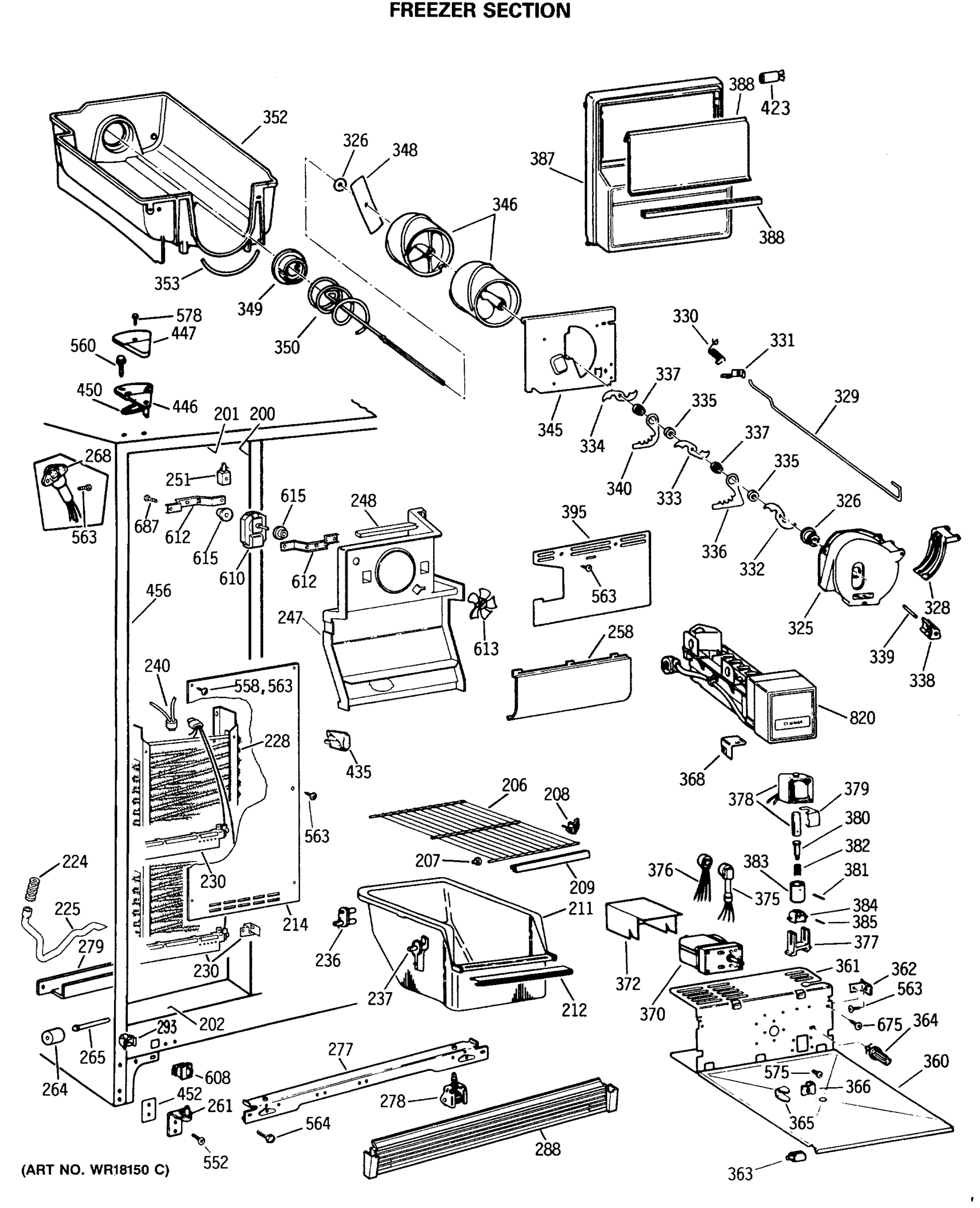 FREEZER SECTION