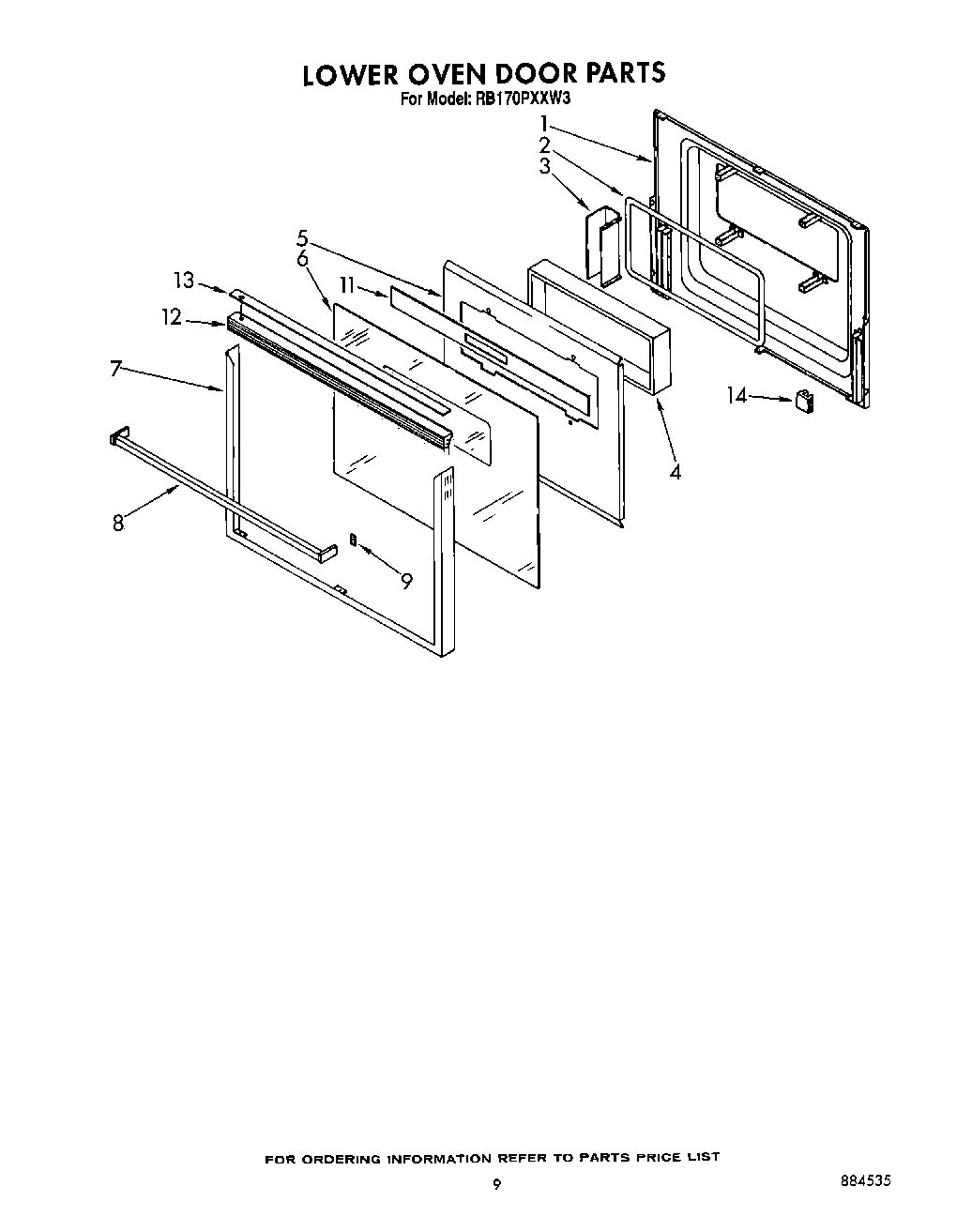 06 - LOWER OVEN DOOR