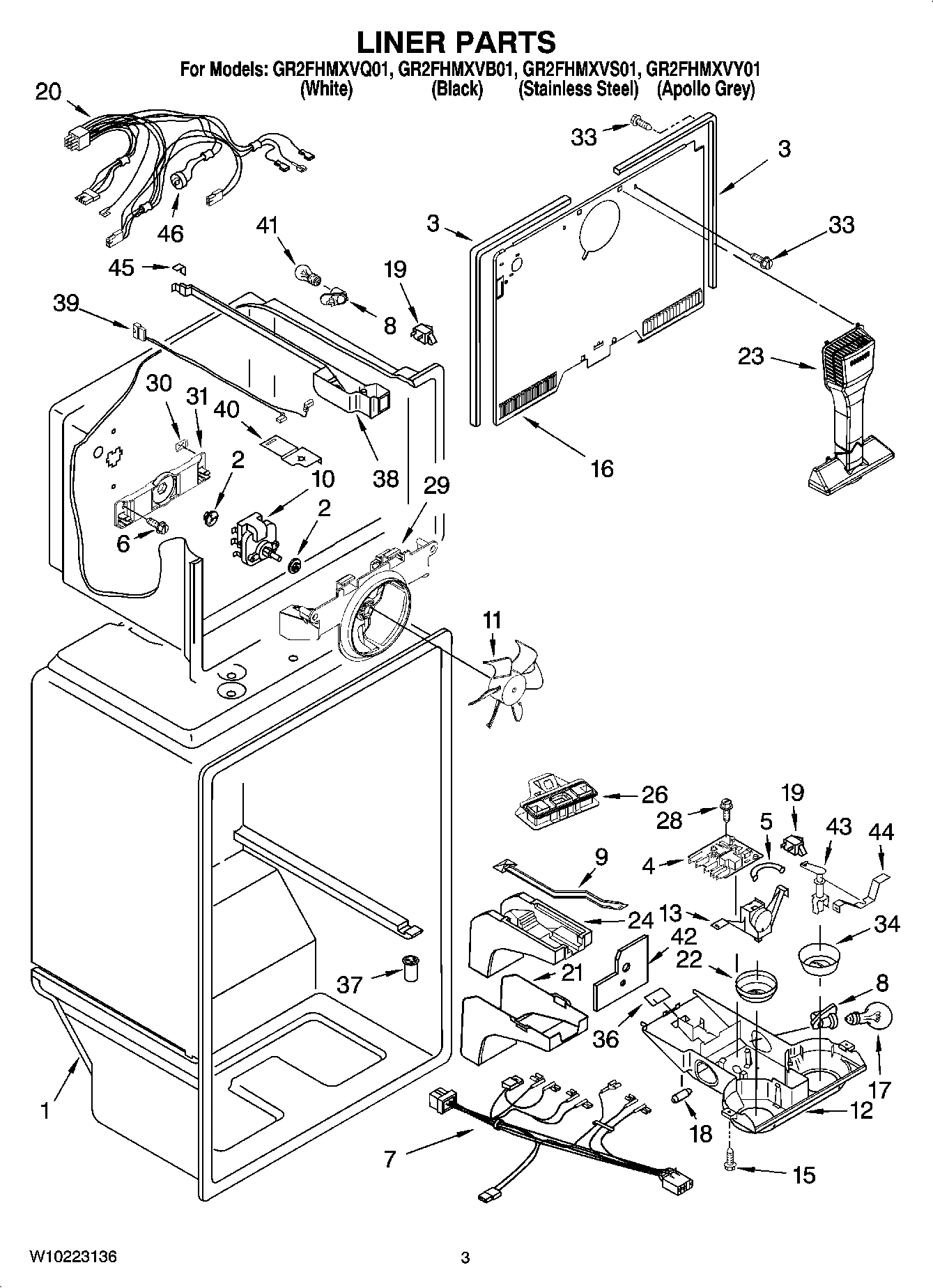 02 - LINER PARTS