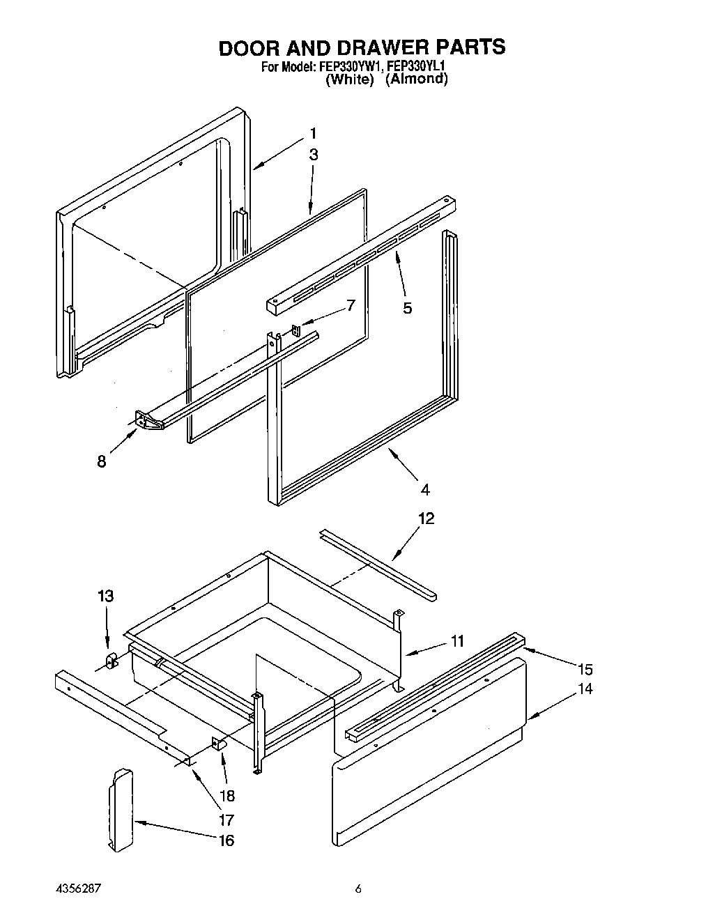 04 - DOOR AND DRAWER, LIT/OPTIONAL