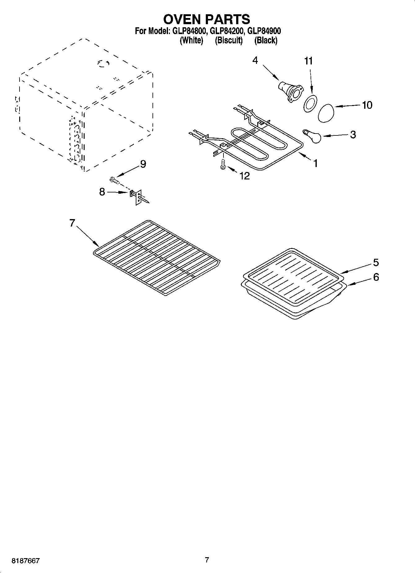 05 - OVEN PARTS