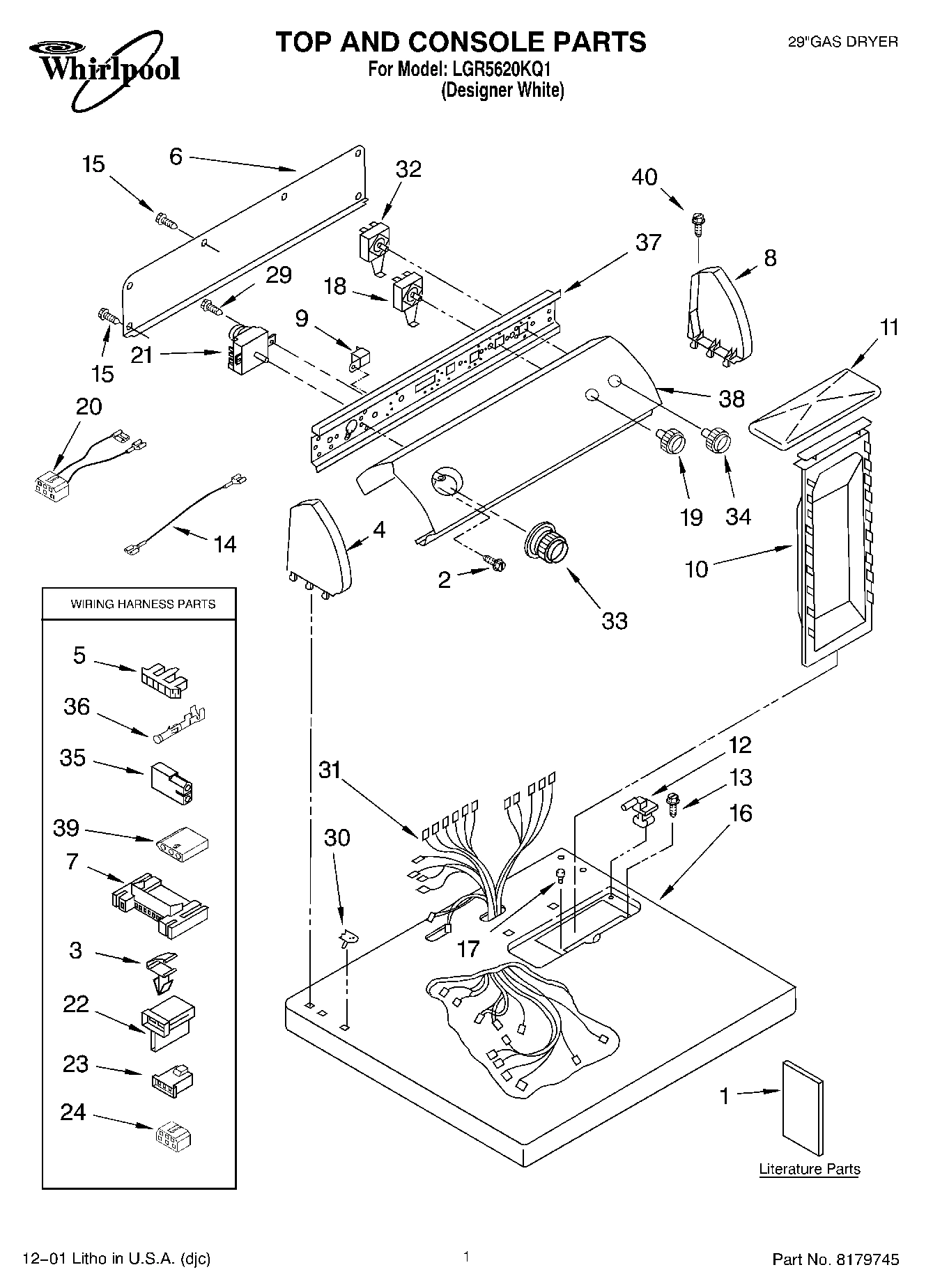 01 - TOP AND CONSOLE, LITERATURE