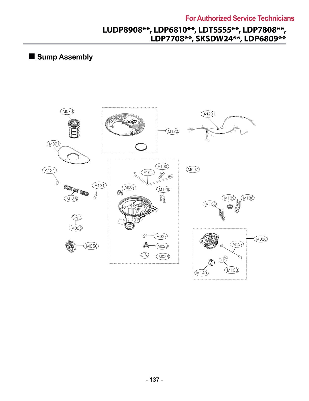 SUMP ASSEMBLY