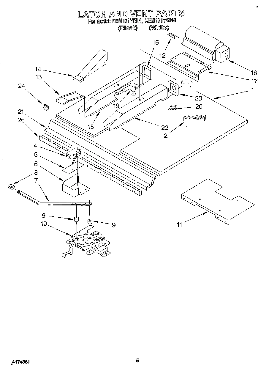 04 - LATCH AND VENT