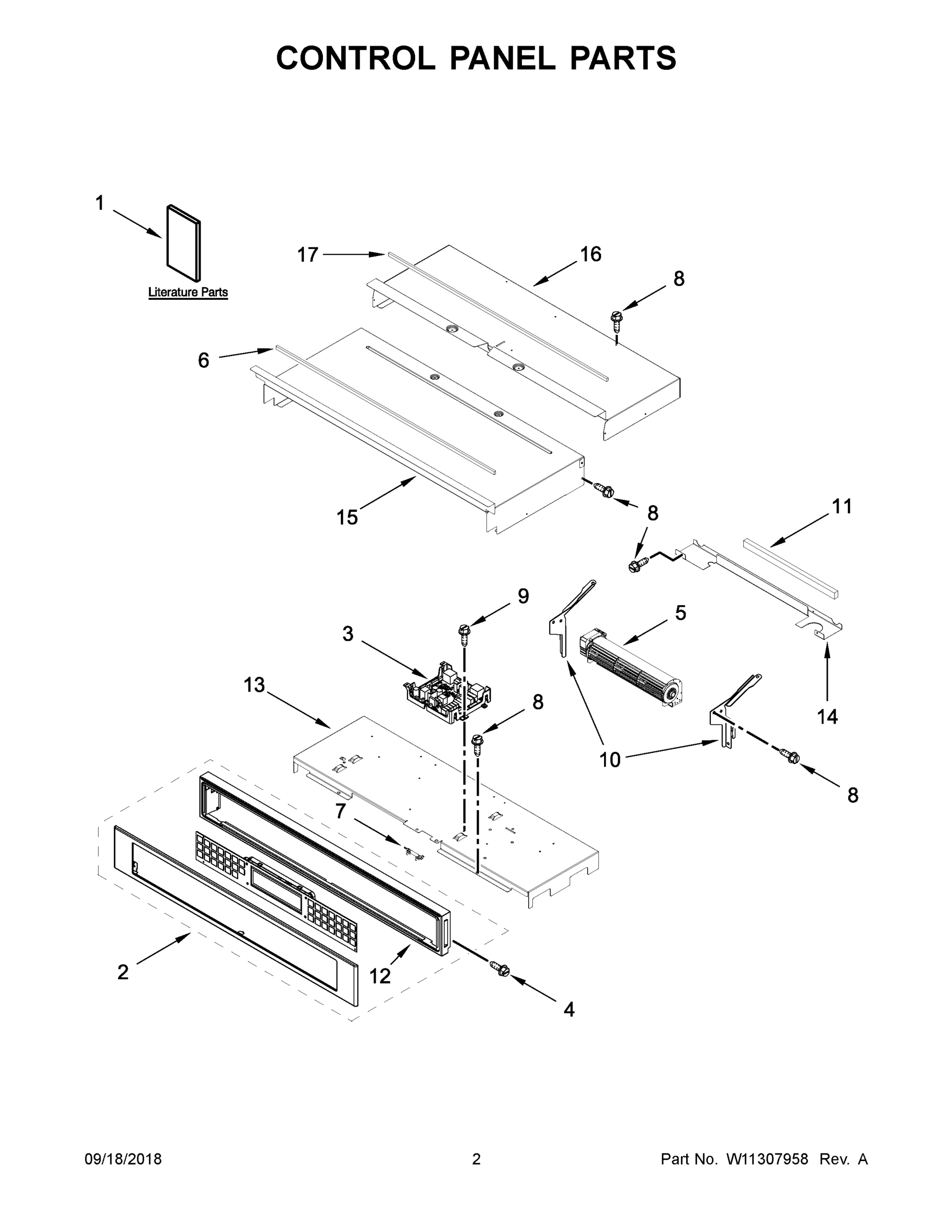 02 - CONTROL PANEL PARTS
