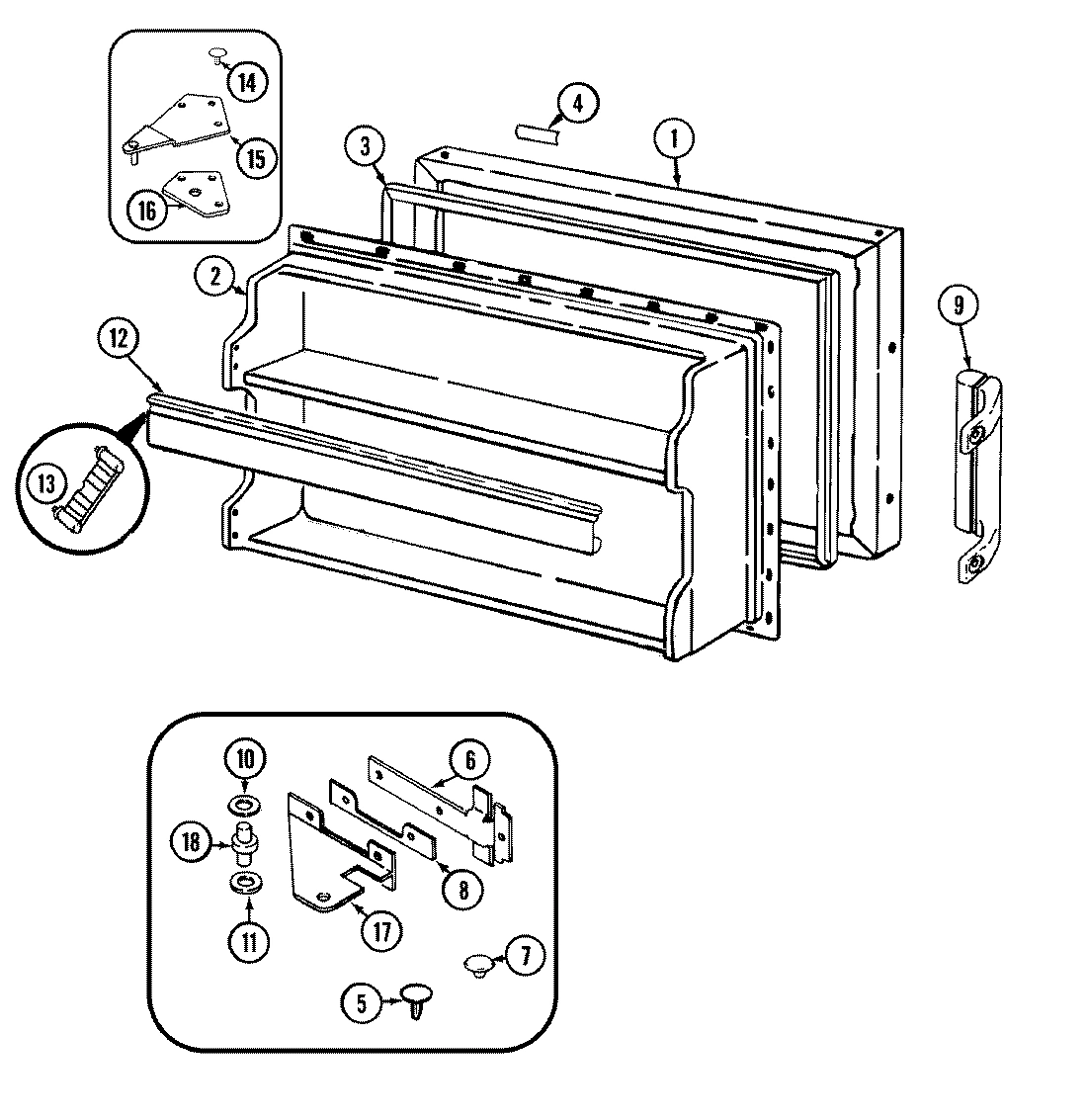 03 - FREEZER OUTER DOOR