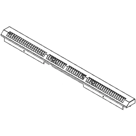 WB07K10441 GE Range Vent Trim Assembly