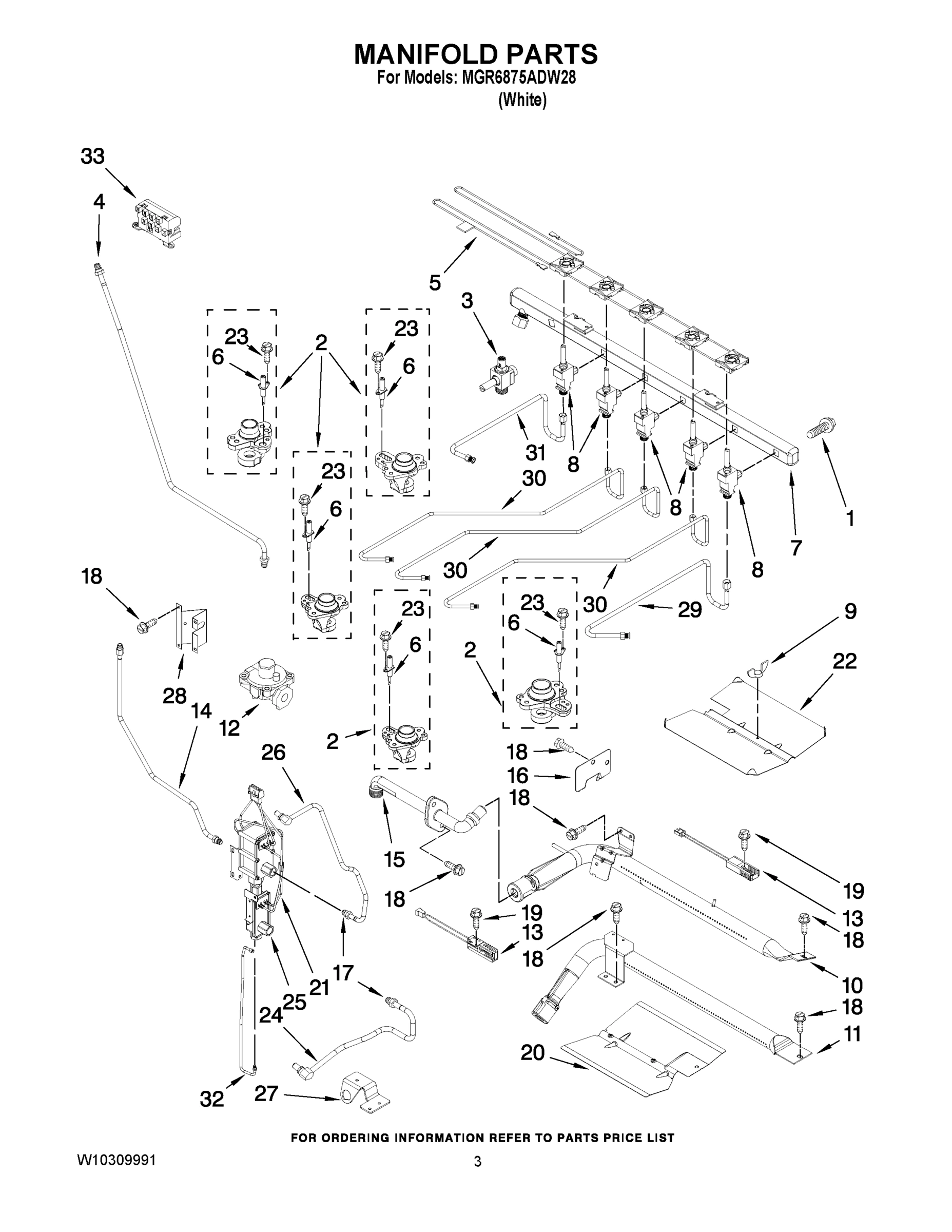 03 - MANIFOLD PARTS