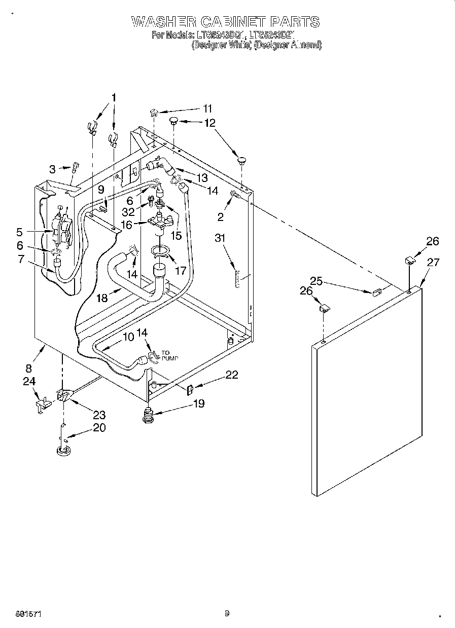 07 - WASHER CABINET