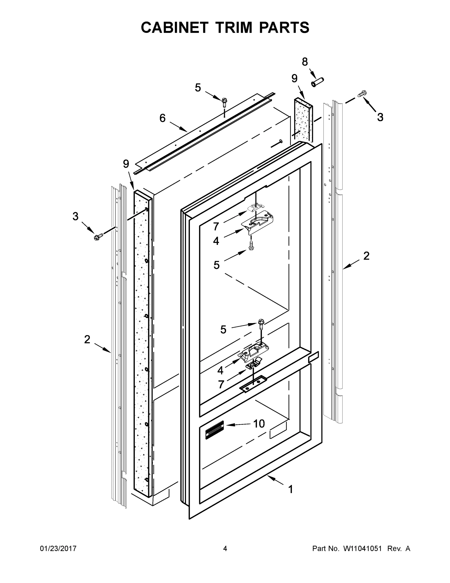03 - CABINET TRIM PARTS