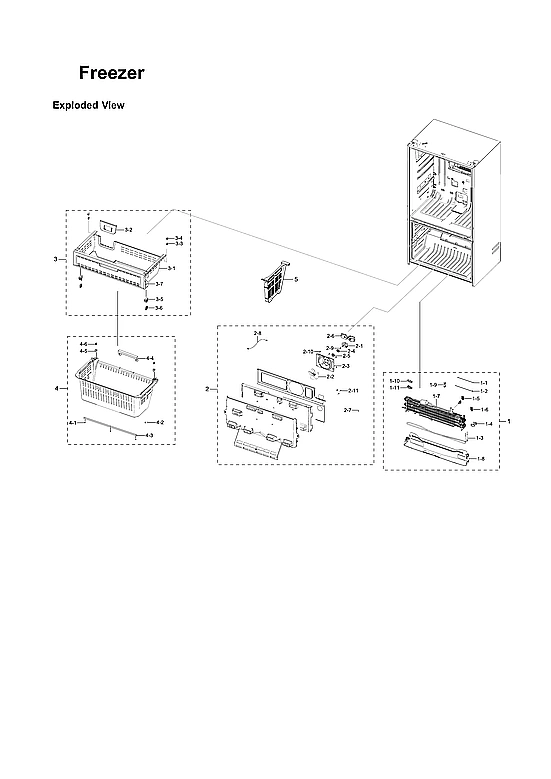 FREEZER PARTS