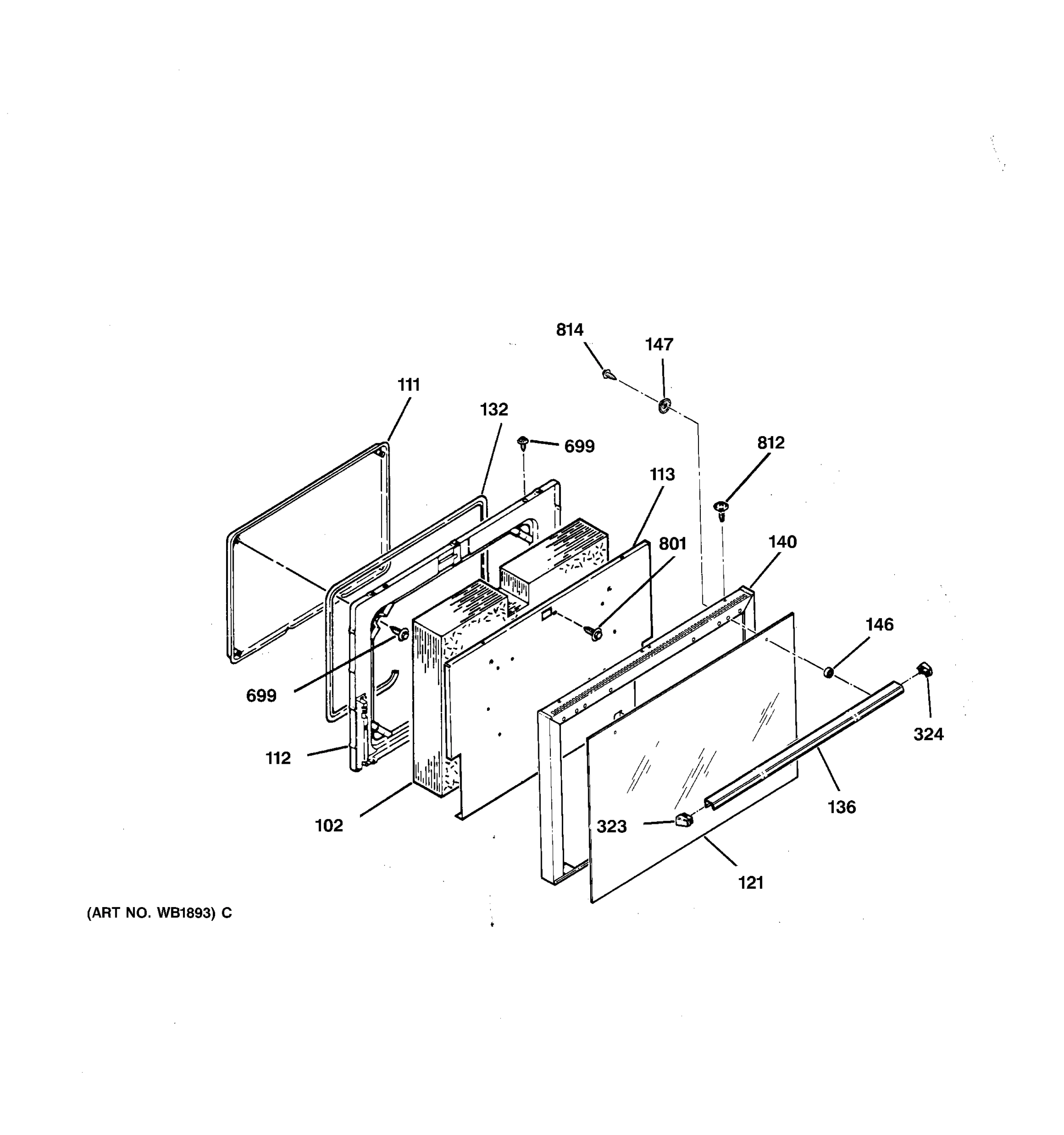 OVEN DOOR
