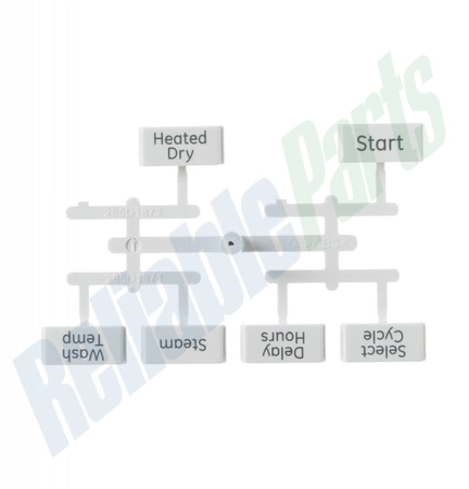 WD34X11833 GE Dishwasher Button and Graphics