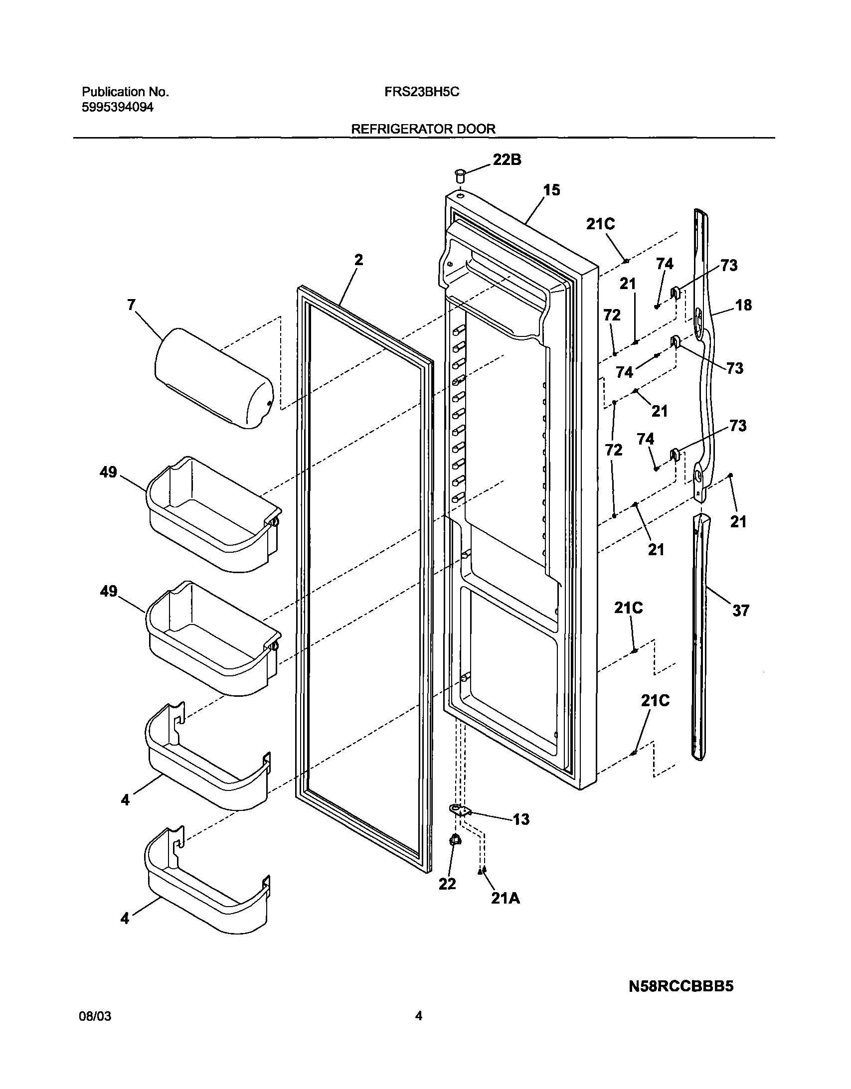 05 - REFRIGERATOR DOOR