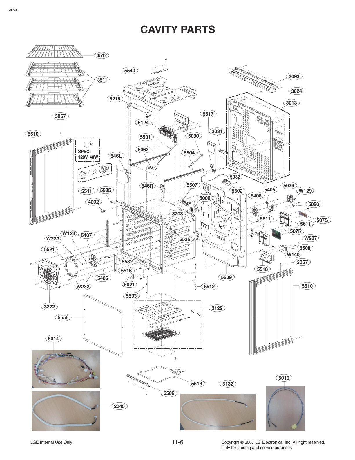 CAVITY PARTS