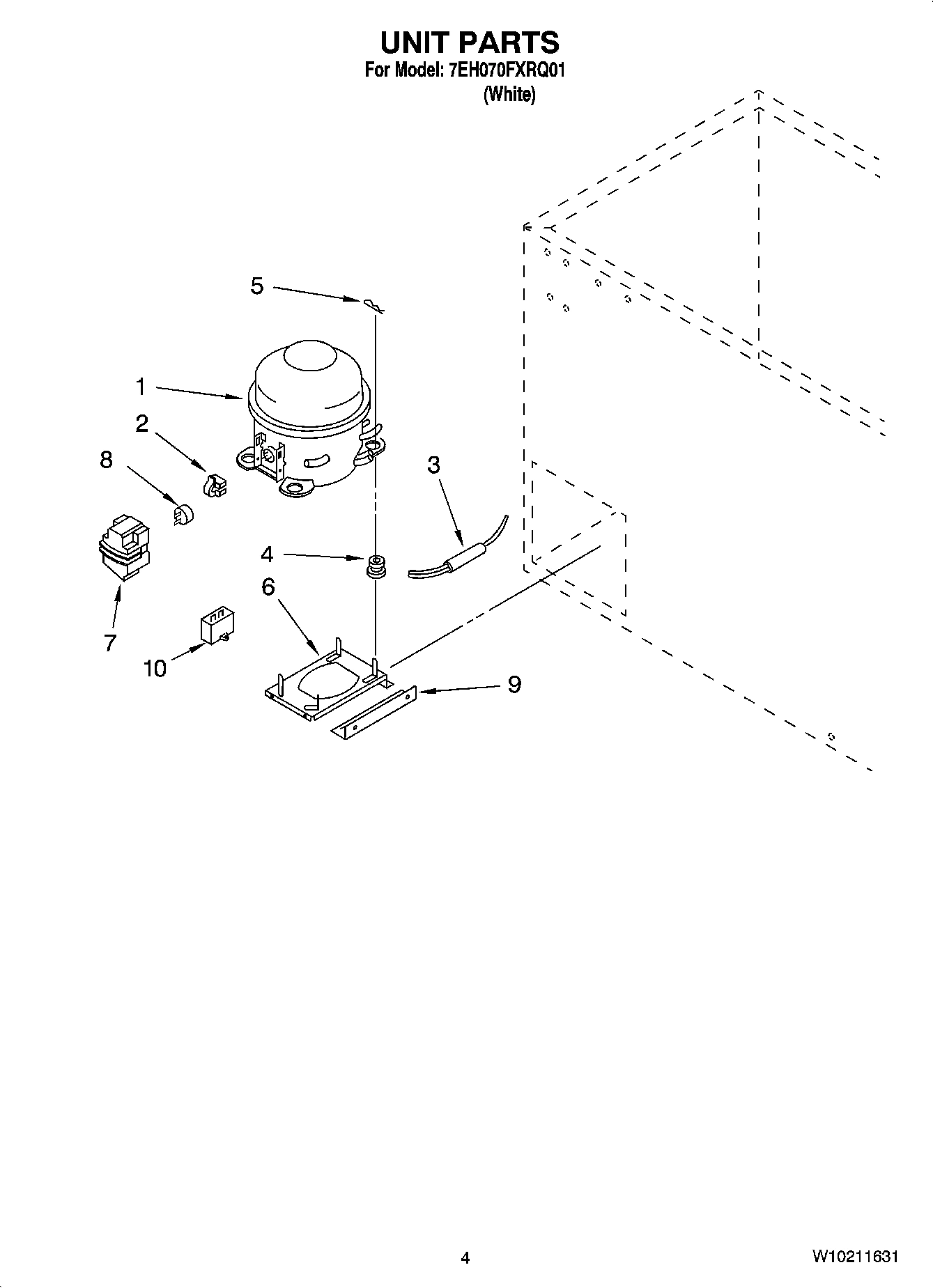 03 - UNIT PARTS, OPTIONAL PARTS (NOT INCLUDED)