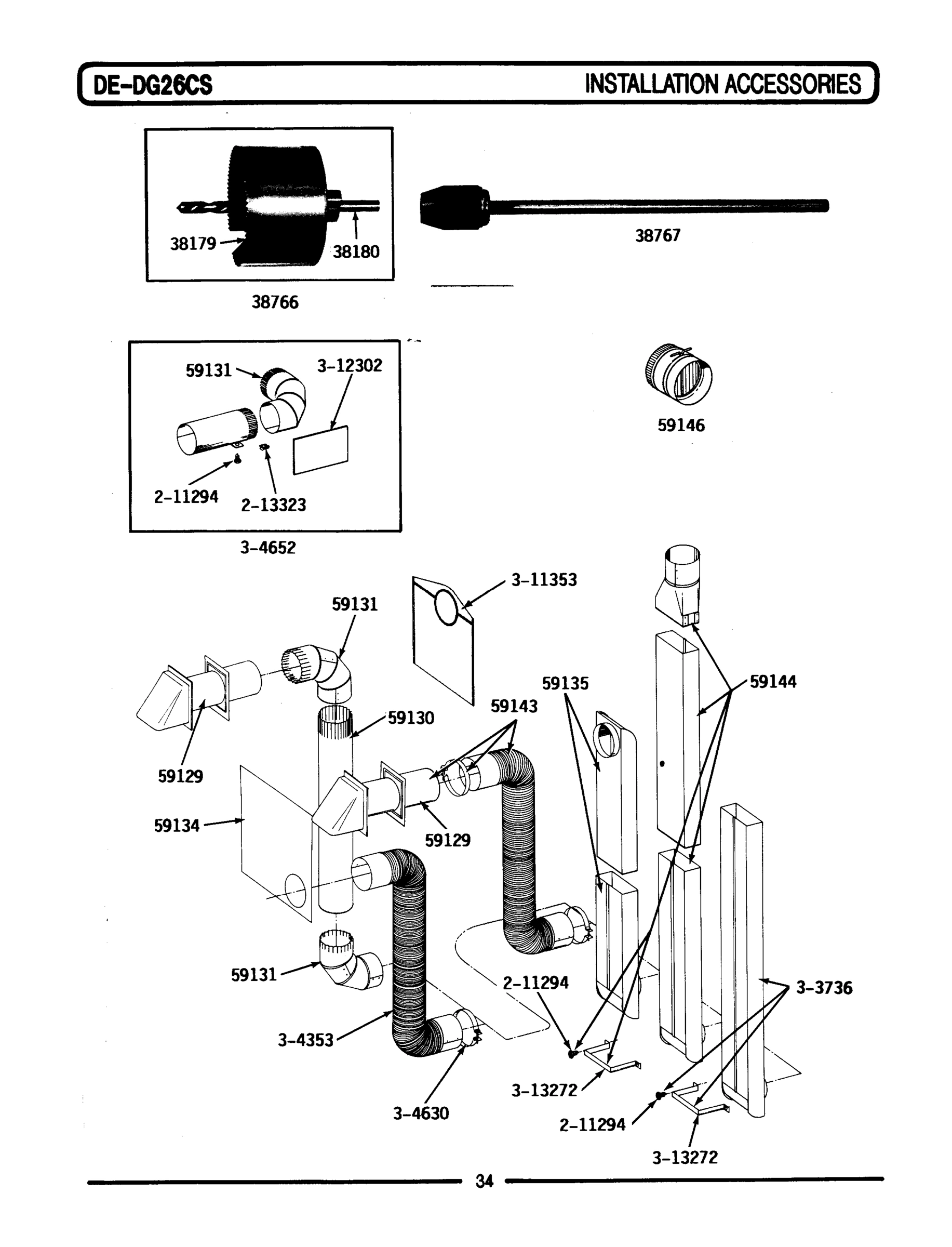 10 - INSTALLATION ACCESSORIES