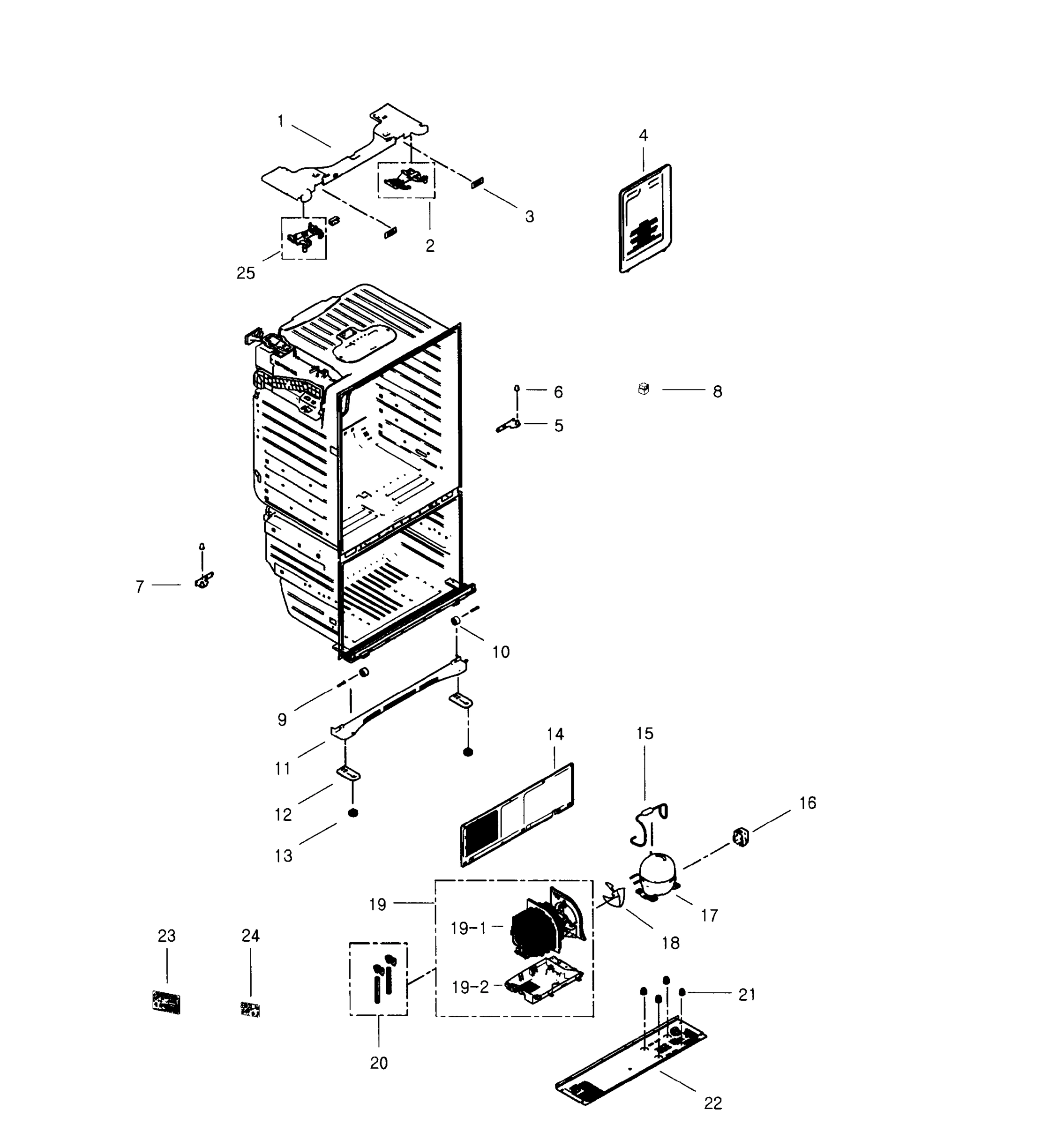 CABINET ASSY
