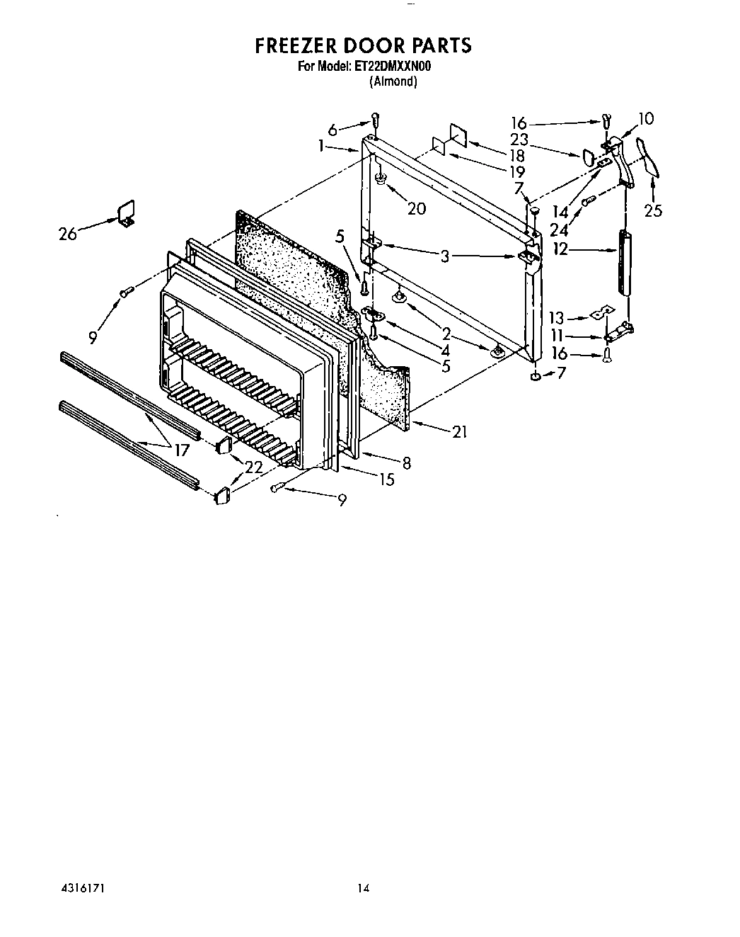 09 - FREEZER DOOR