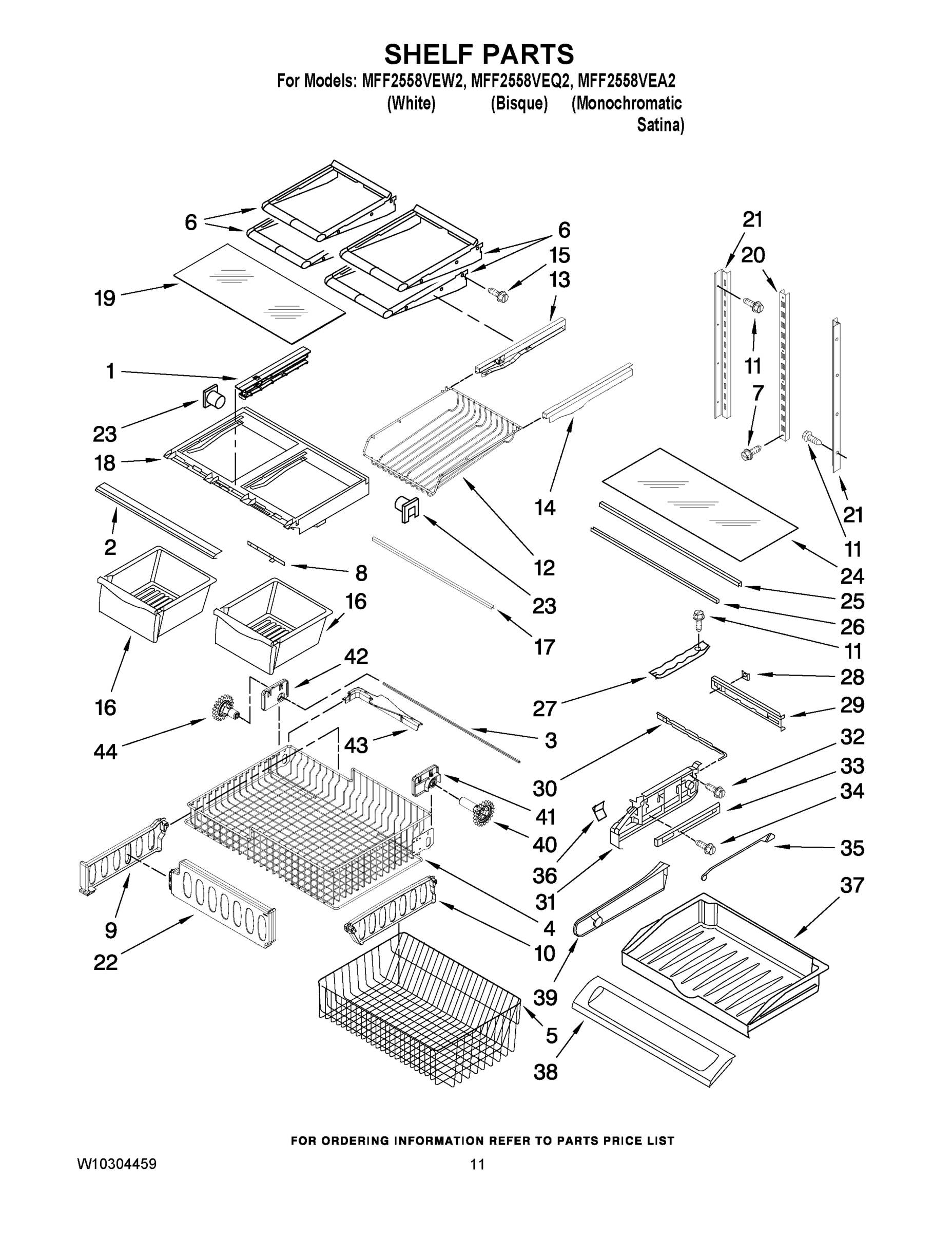 07 - SHELF PARTS