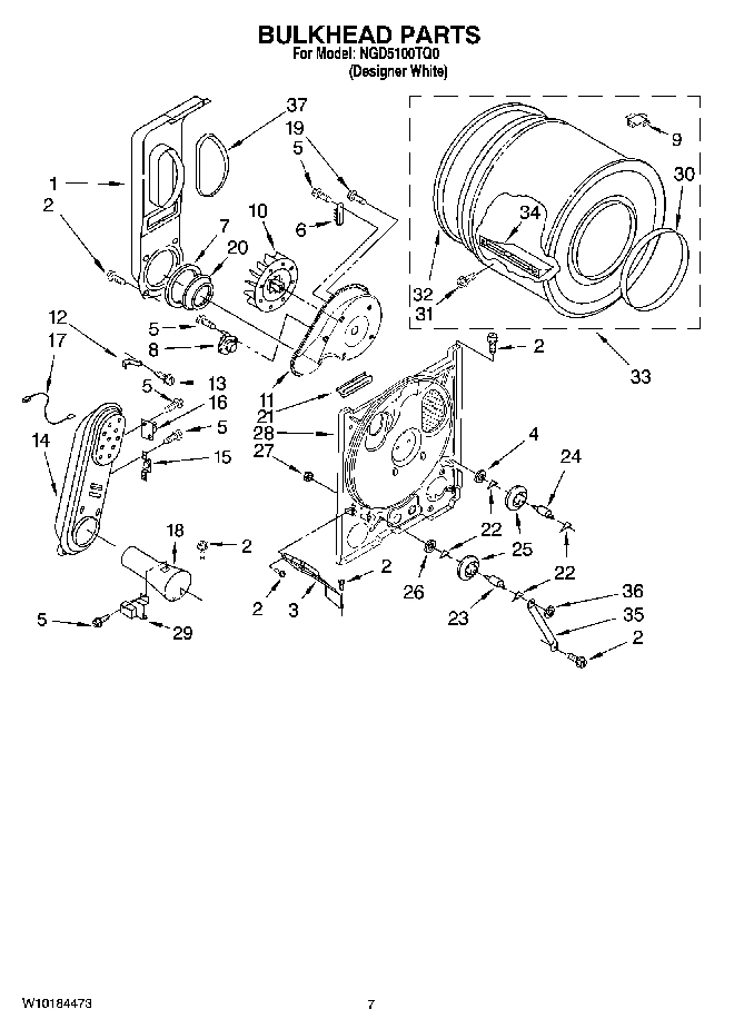 04 - BULKHEAD PARTS, OPTIONAL PARTS (NOT INCLUDED)