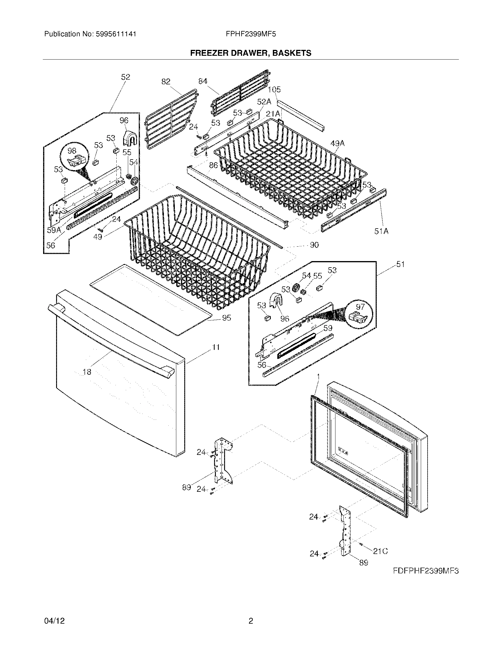 03 - FREEZER DRAWER - BASKET