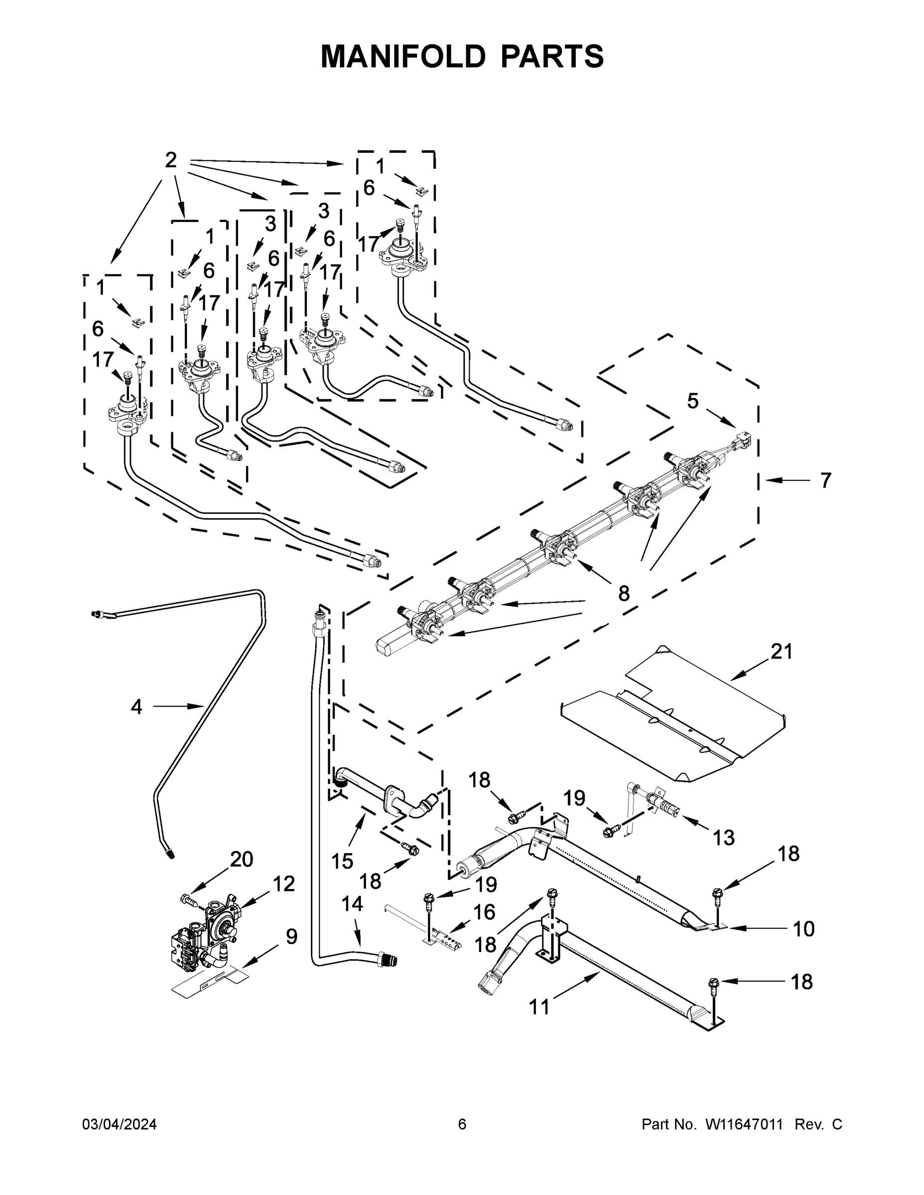 04 - MANIFOLD PARTS