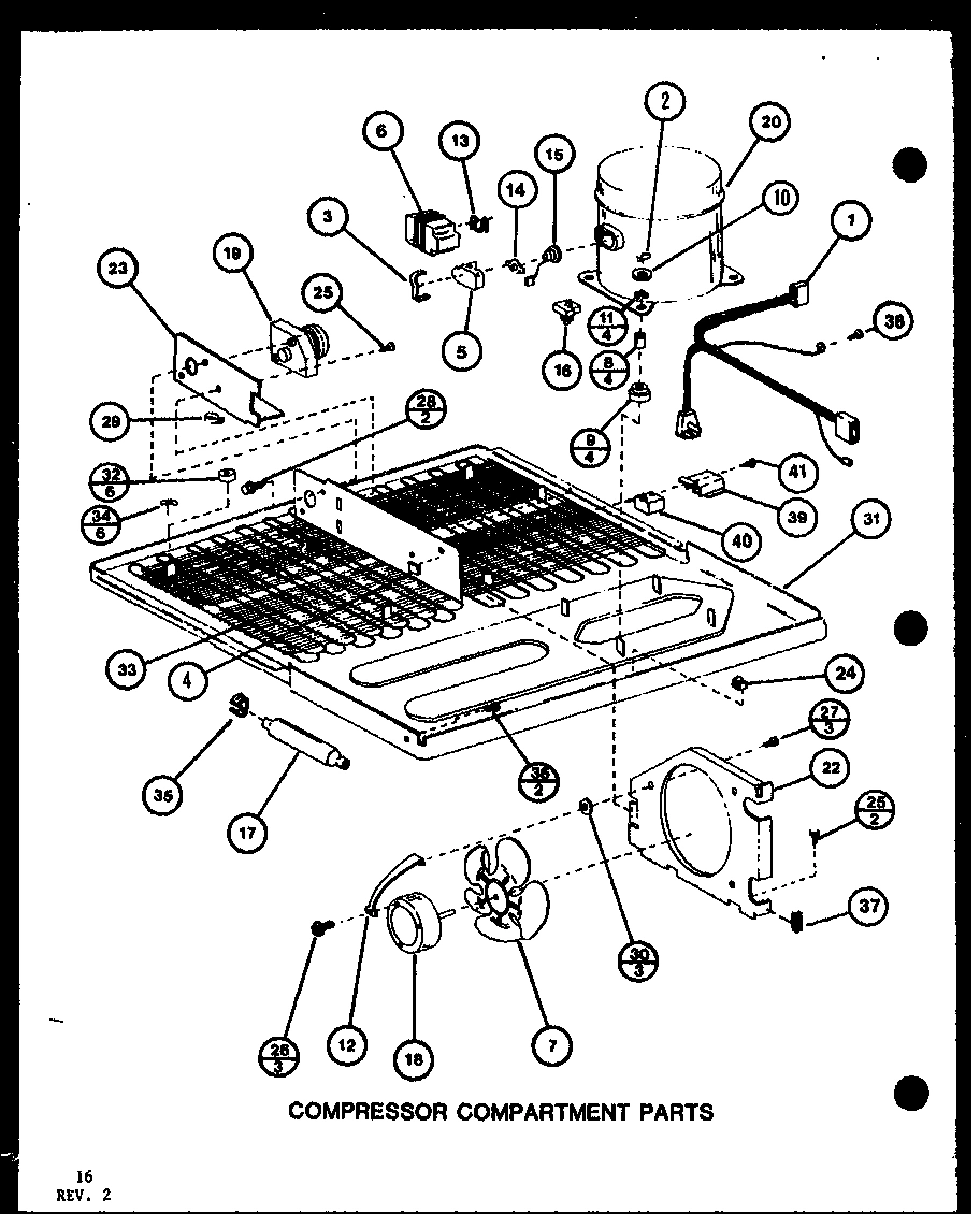 01 - COMPRESSOR COMPARTMENT PARTS