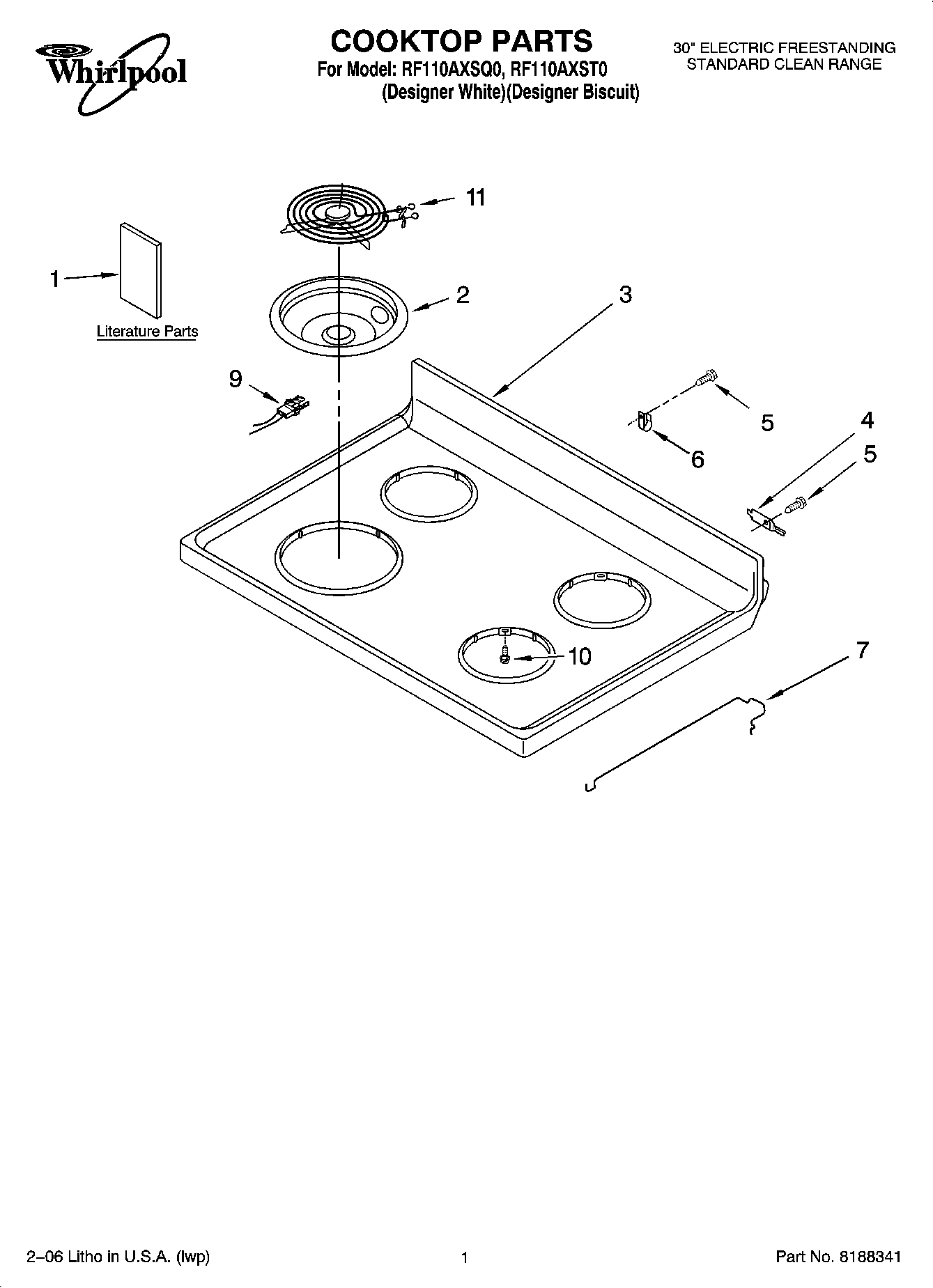 01 - COOKTOP PARTS