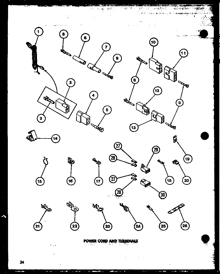 07 - POWER CORD AND TERMINALS