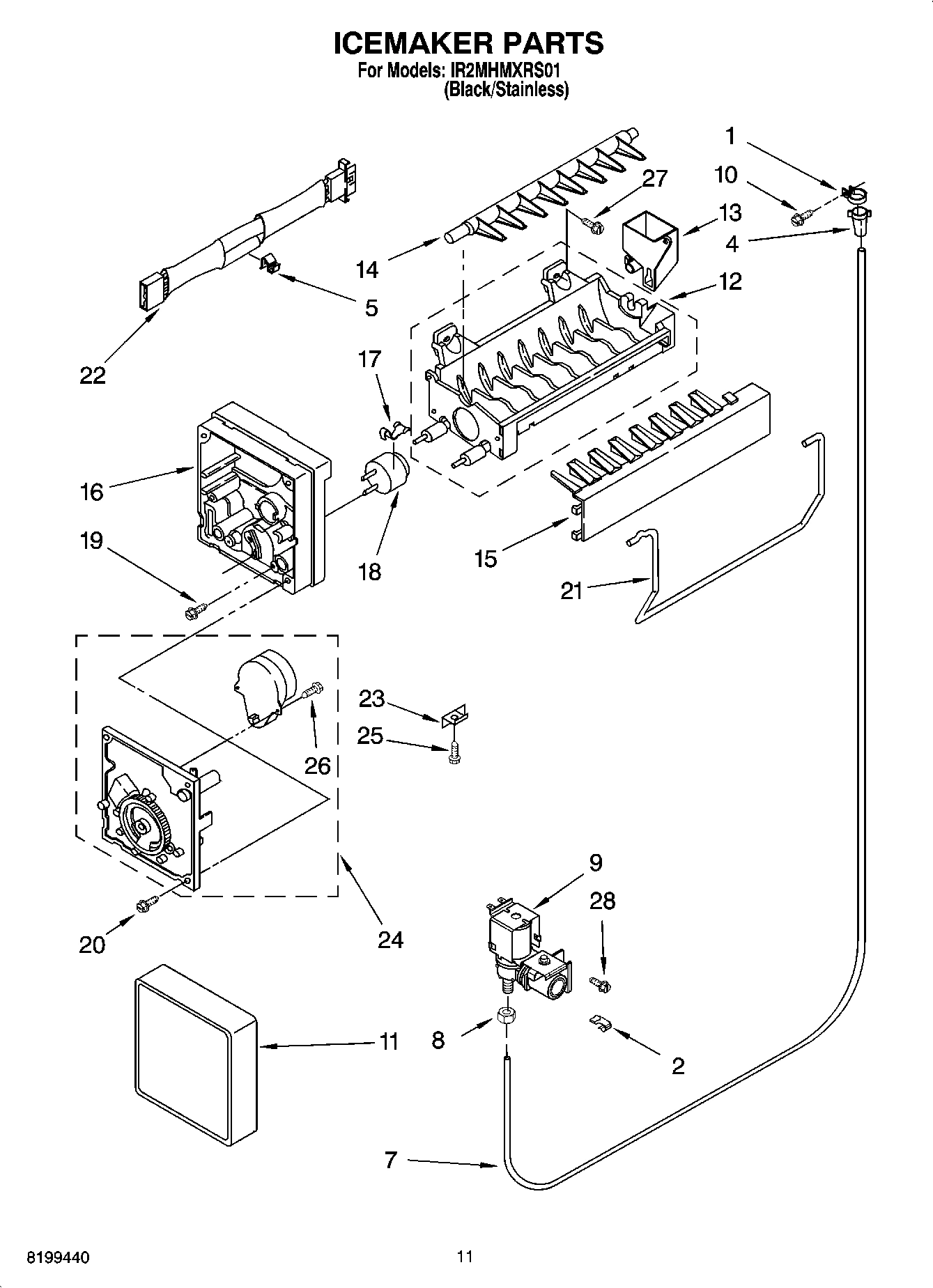 06 - ICEMAKER PARTS