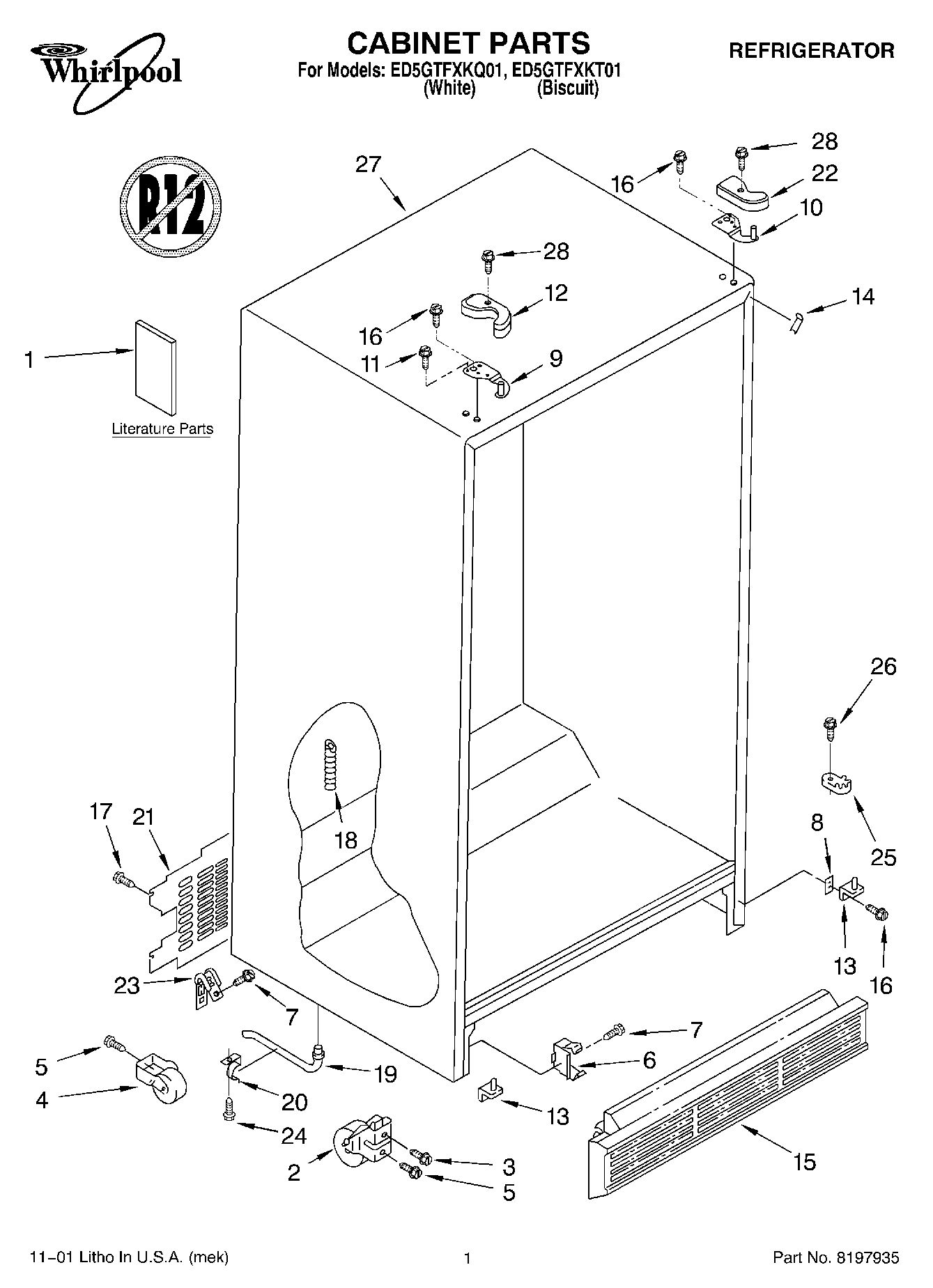 01 - CABINET, LITERATURE