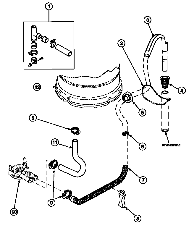 06 - DRAIN HOSE AND SIPHON BREAK