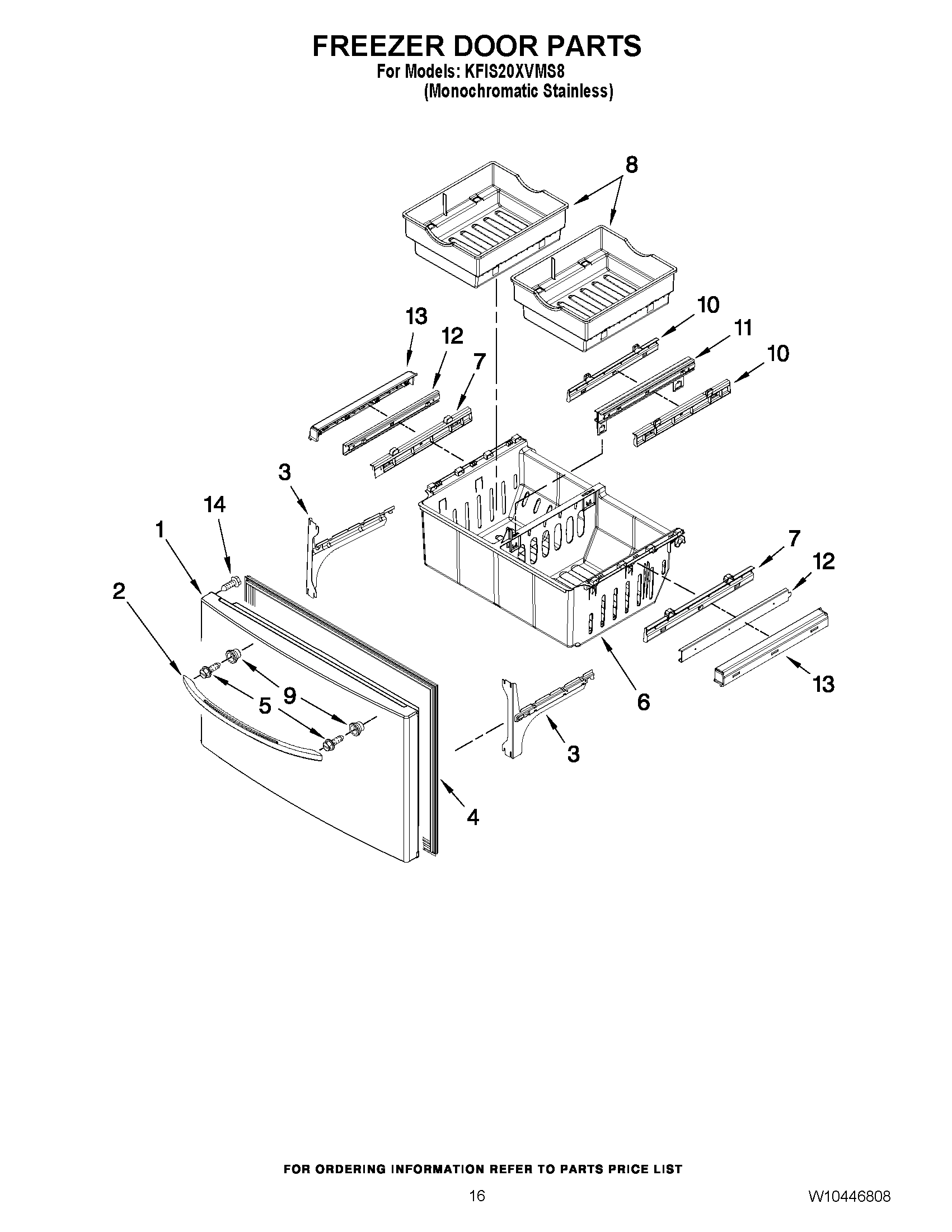 09 - FREEZER DOOR PARTS
