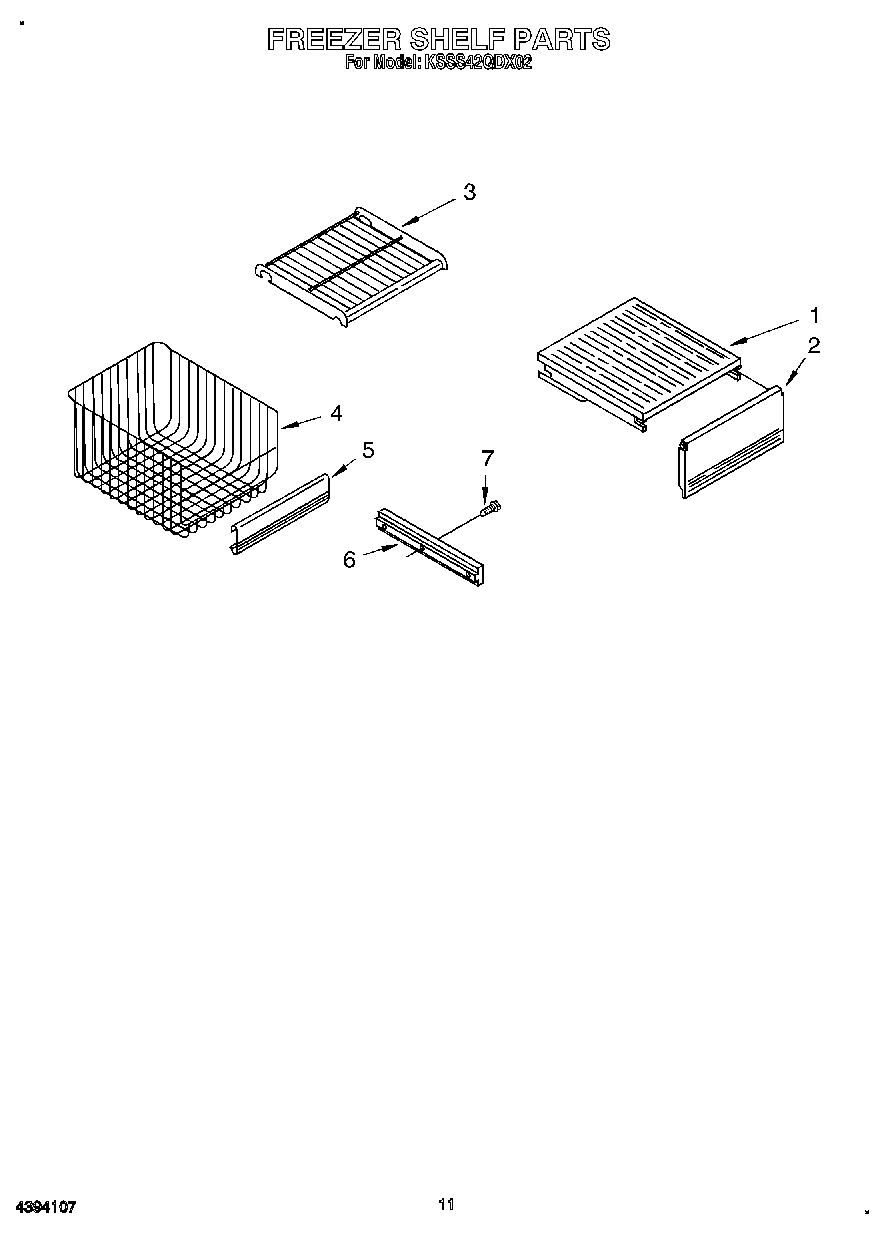 08 - FREEZER SHELF