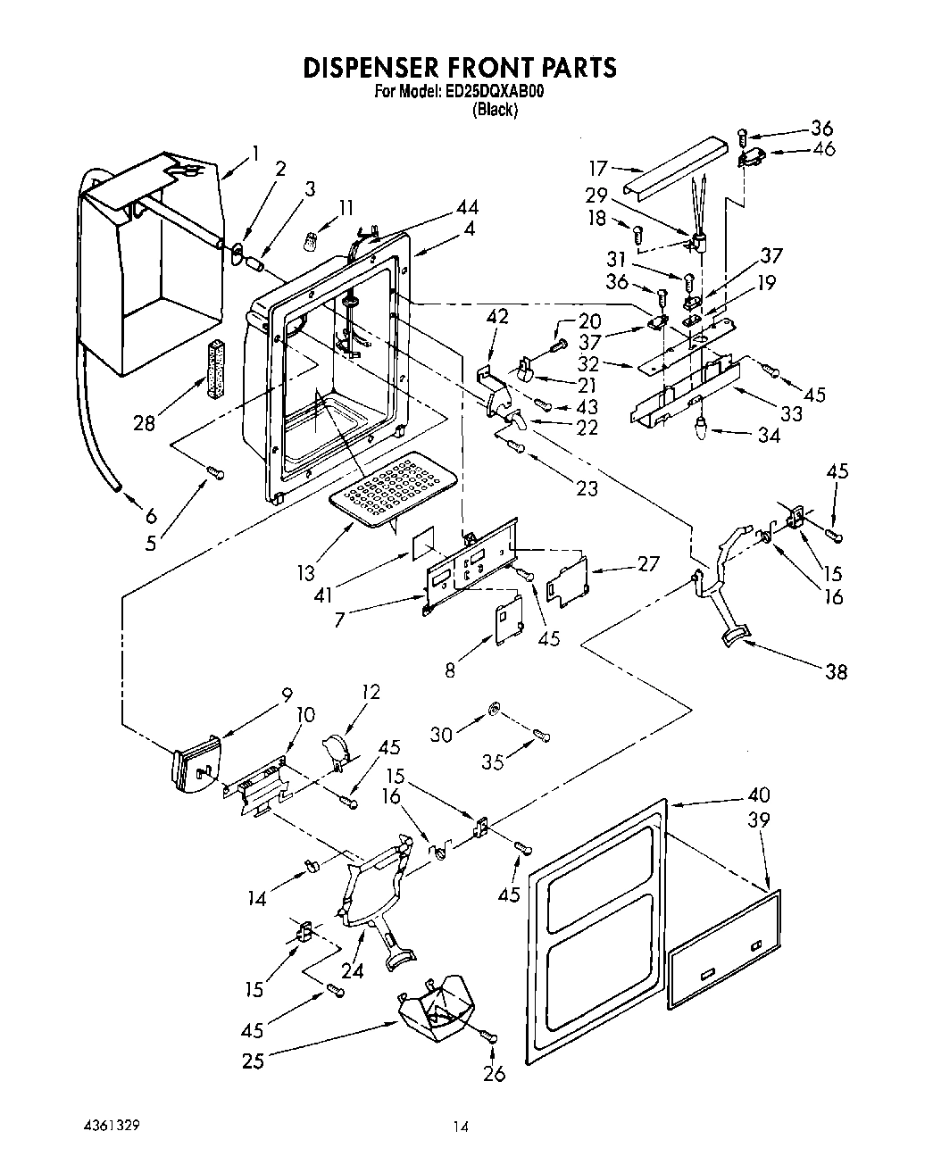 09 - DISPENSER FRONT
