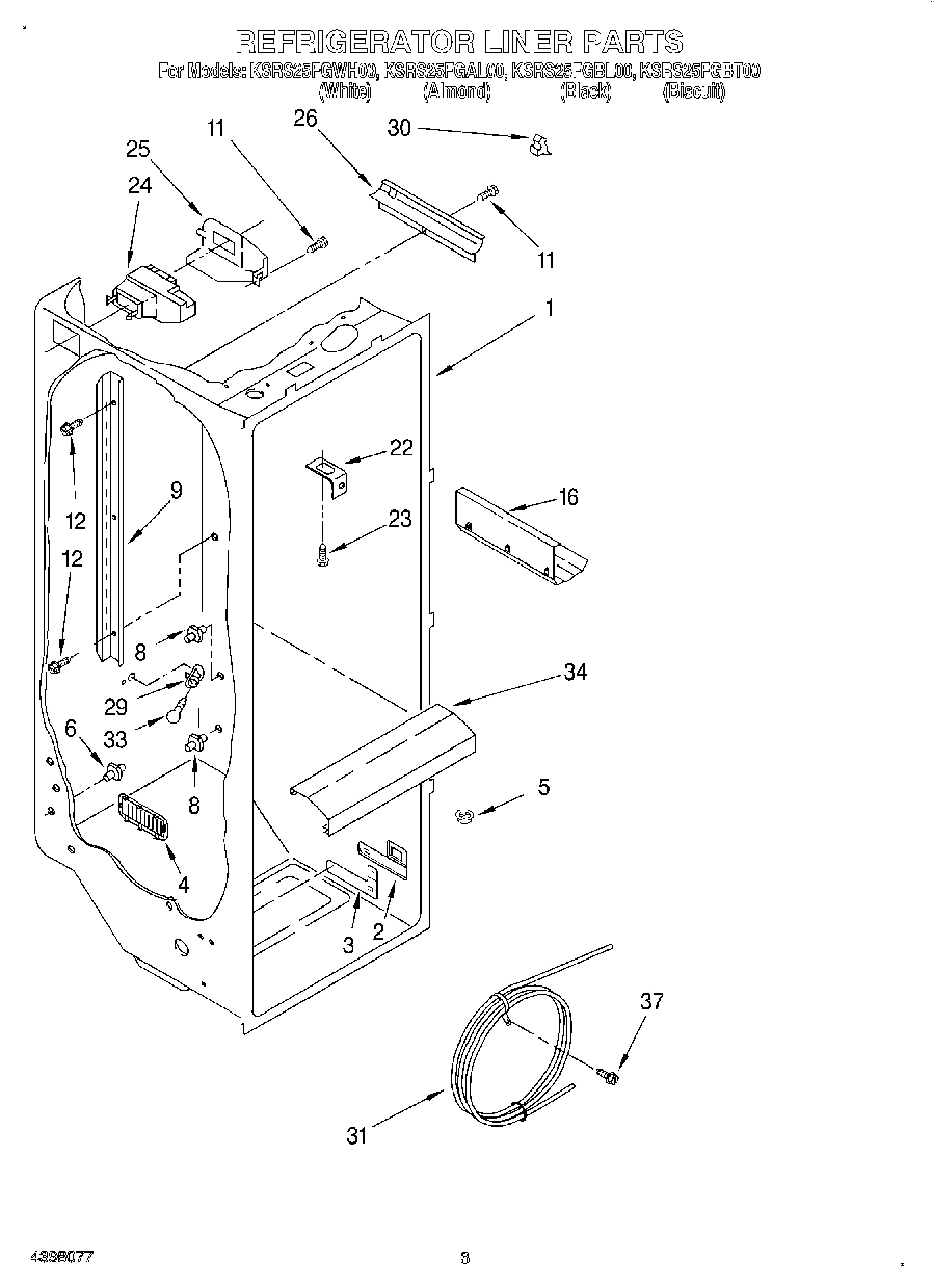 02 - REFRIGERATOR LINER