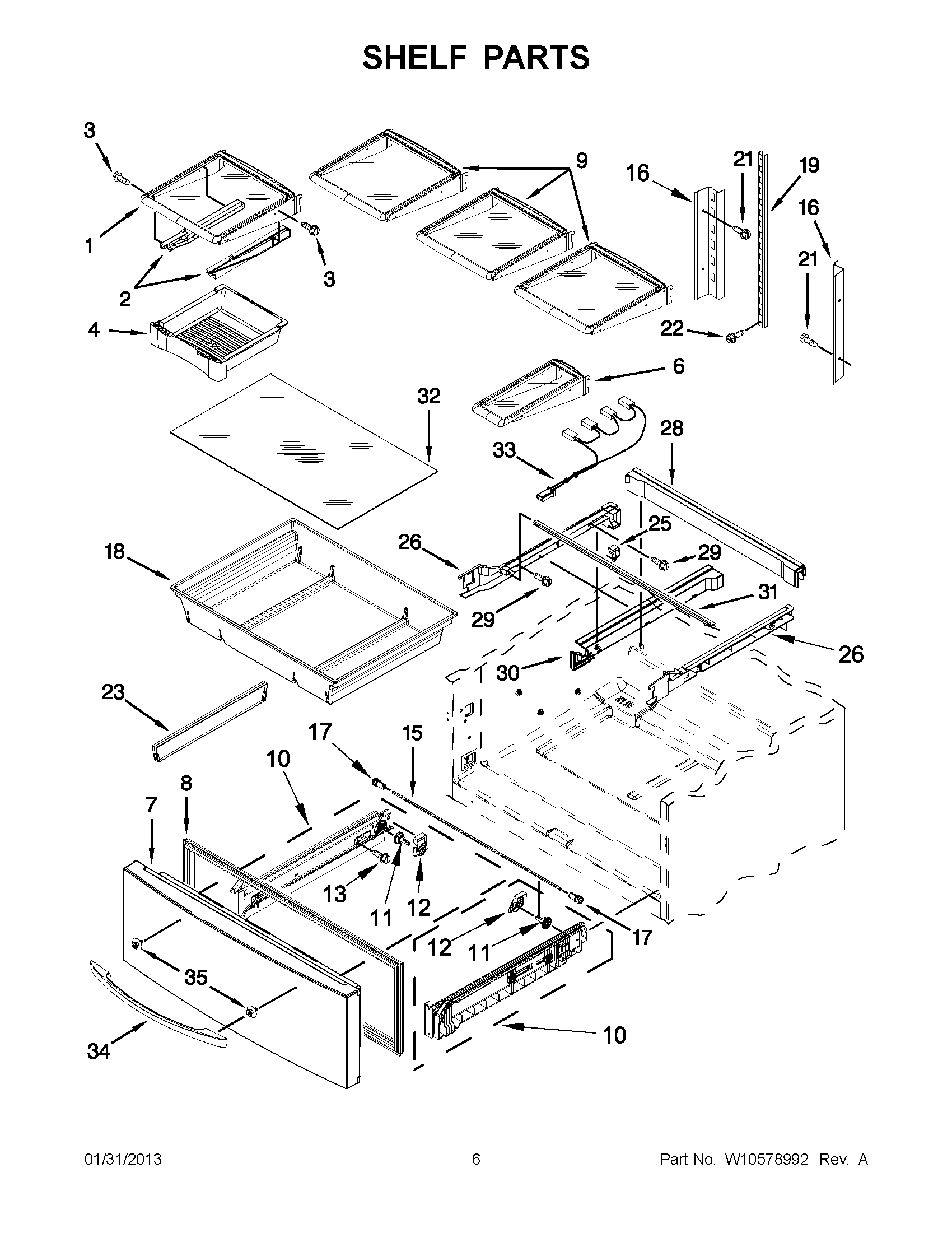 03 - SHELF PARTS