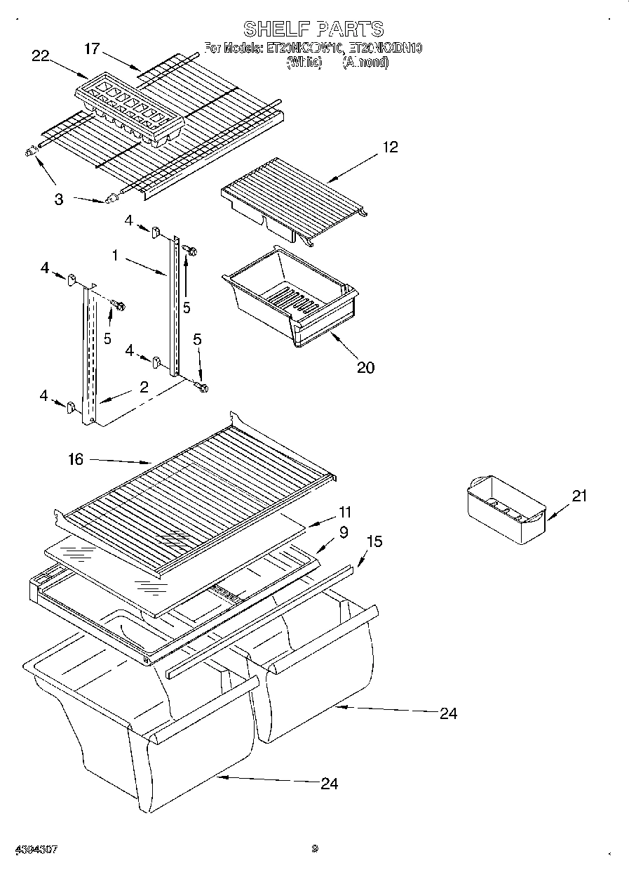 05 - SHELF, LIT/OPTIONAL