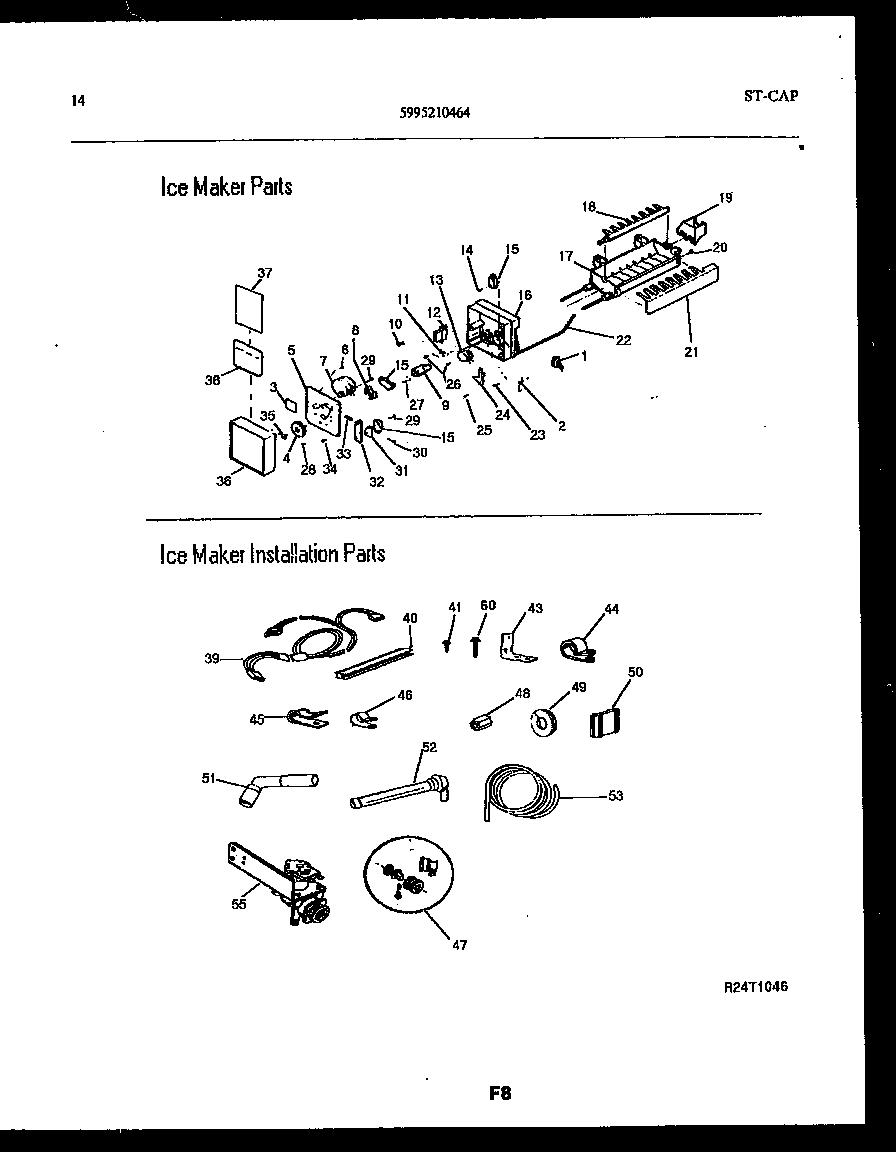 08 - ICE MAKER AND INSTALLATION PARTS