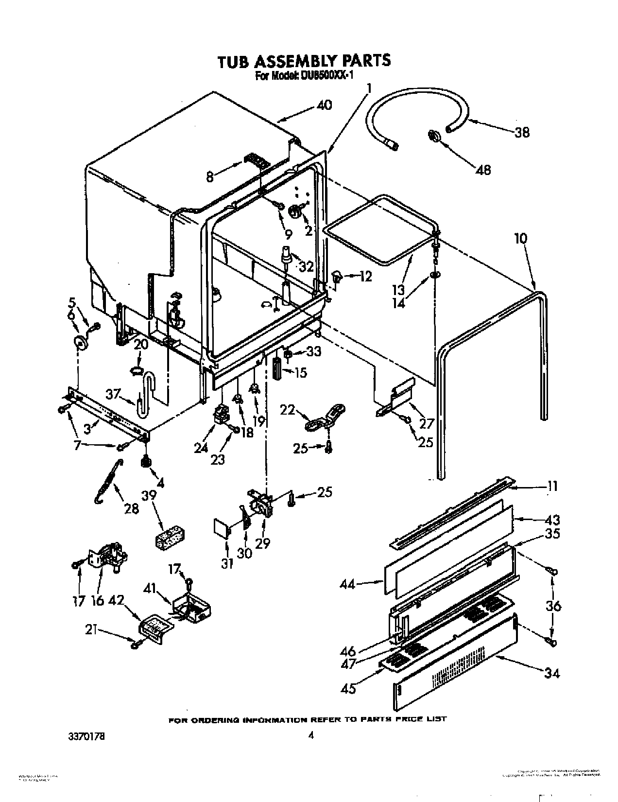 04 - TUB ASSEMBLY