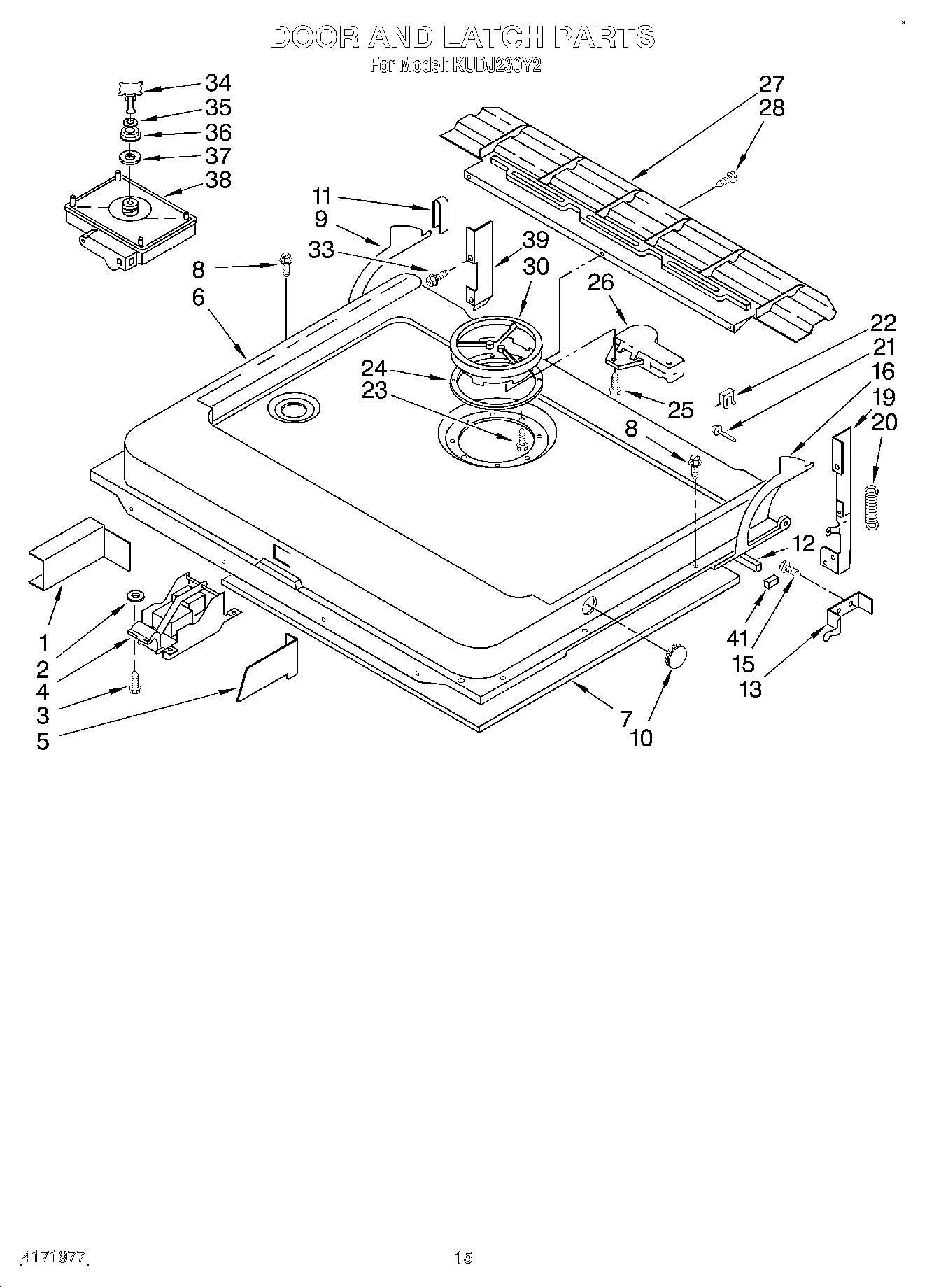 12 - DOOR AND LATCH