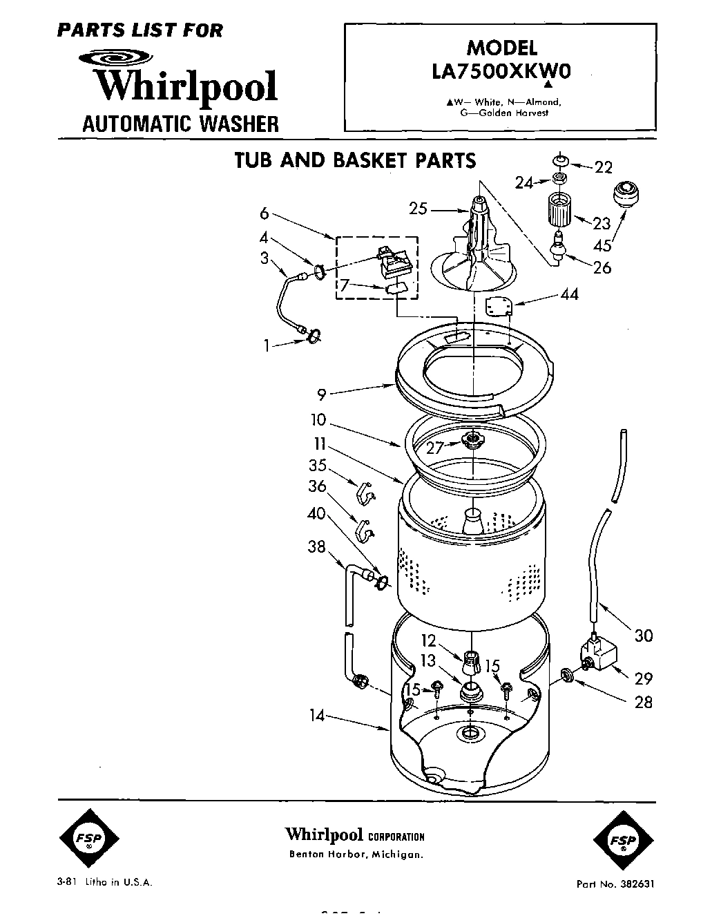 01 - TUB AND BASKET
