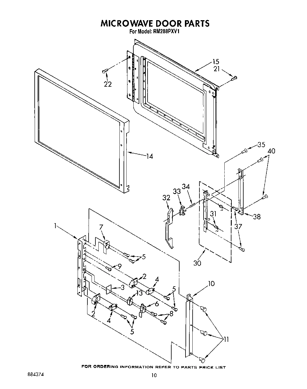 07 - MICROWAVE DOOR