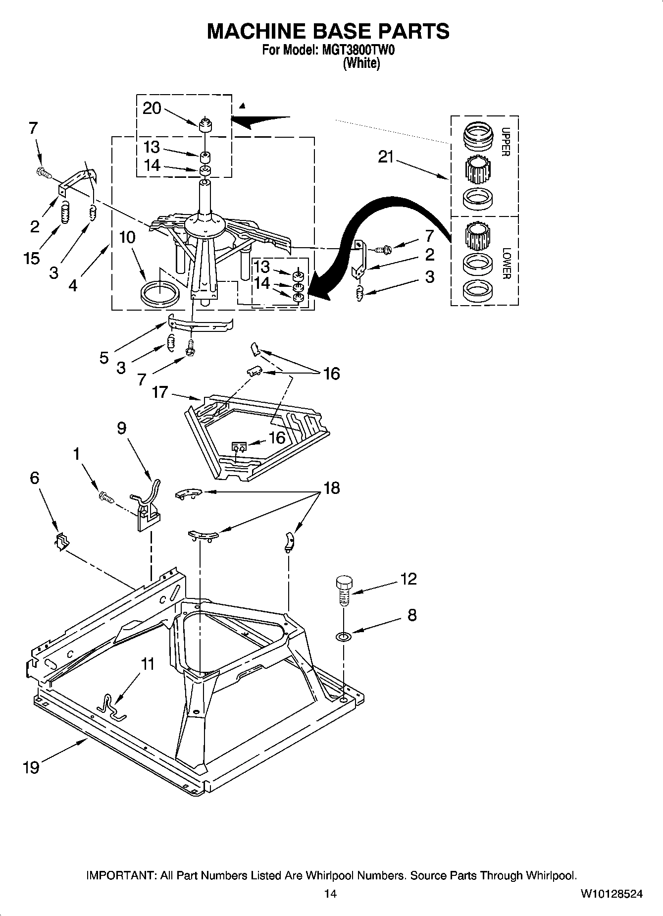 09 - MACHINE BASE PARTS