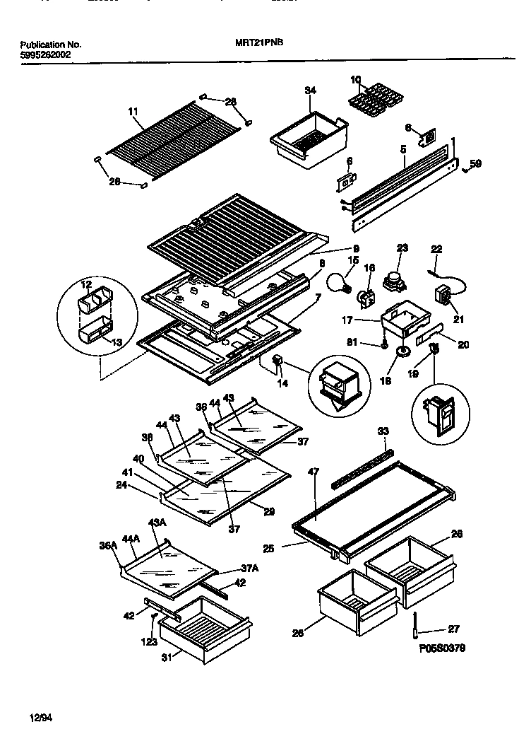 04 - SHELVES, CONTROLS, DIVIDER, MULLION