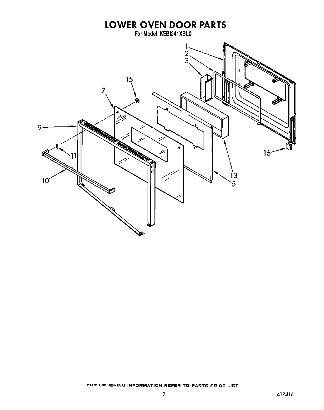 06 - LOWER OVEN DOOR
