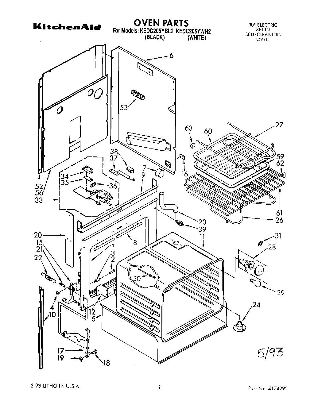 01 - OVEN PARTS