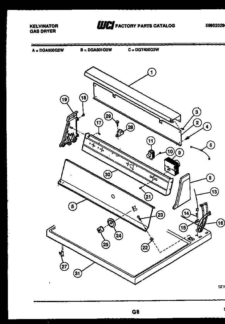 04 - CONSOLE AND CONTROL PARTS