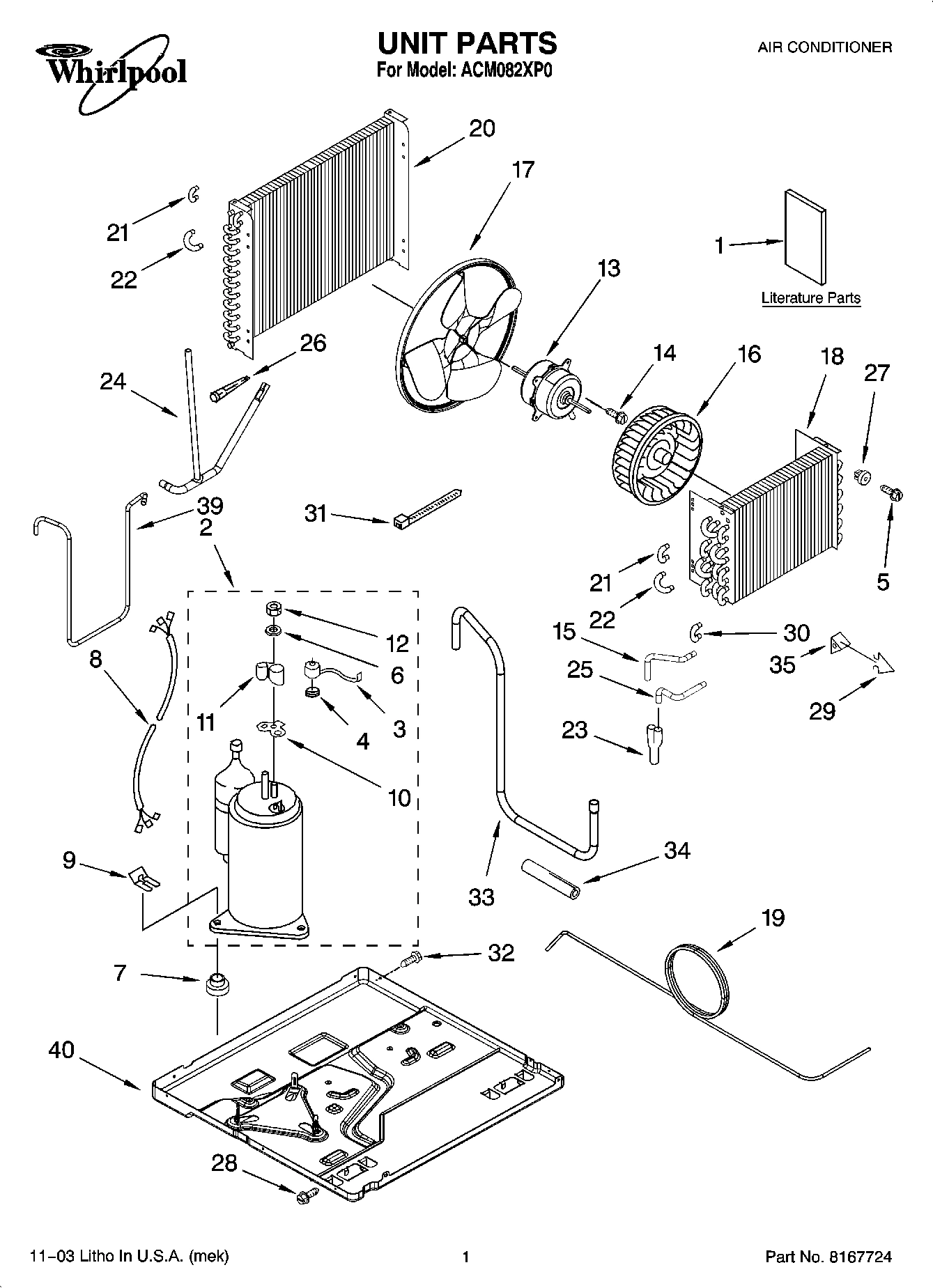 01 - UNIT PARTS